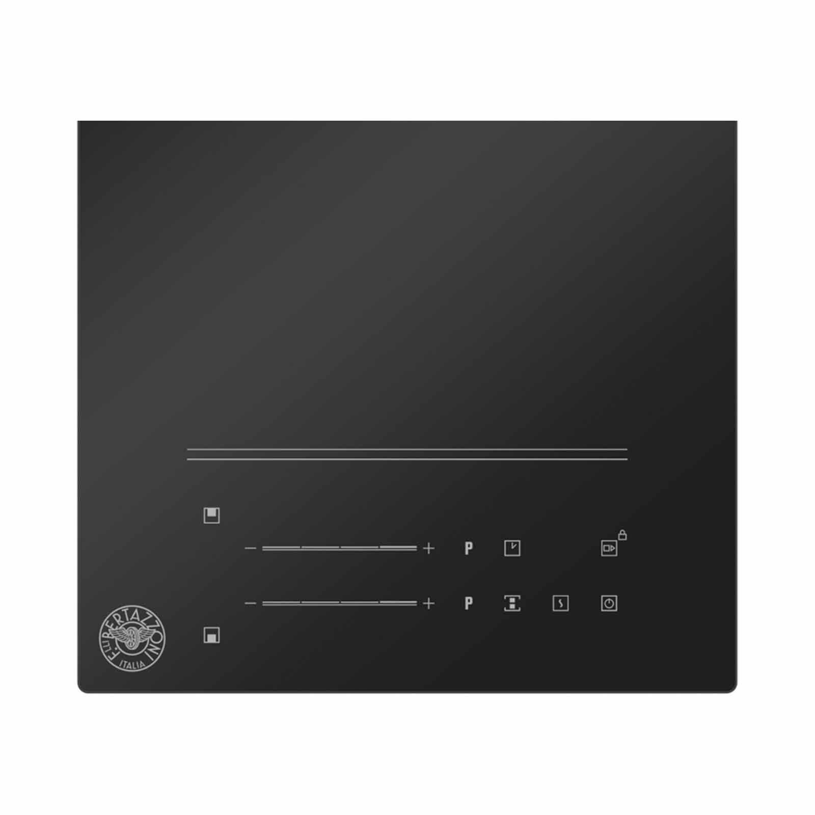 BERTAZZONI 30cm Induction Hob - Black (2 Zone) (exclude Installation) P302123NVS-image 2