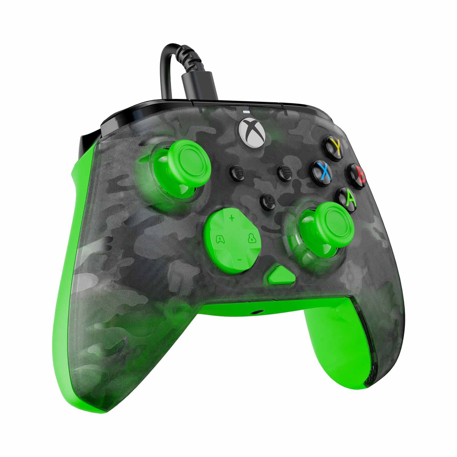 TURTLEBEAC Rematch Core Wired Controller (xbox/pc) - Camo Black & Green TBC-2001-55-image 5