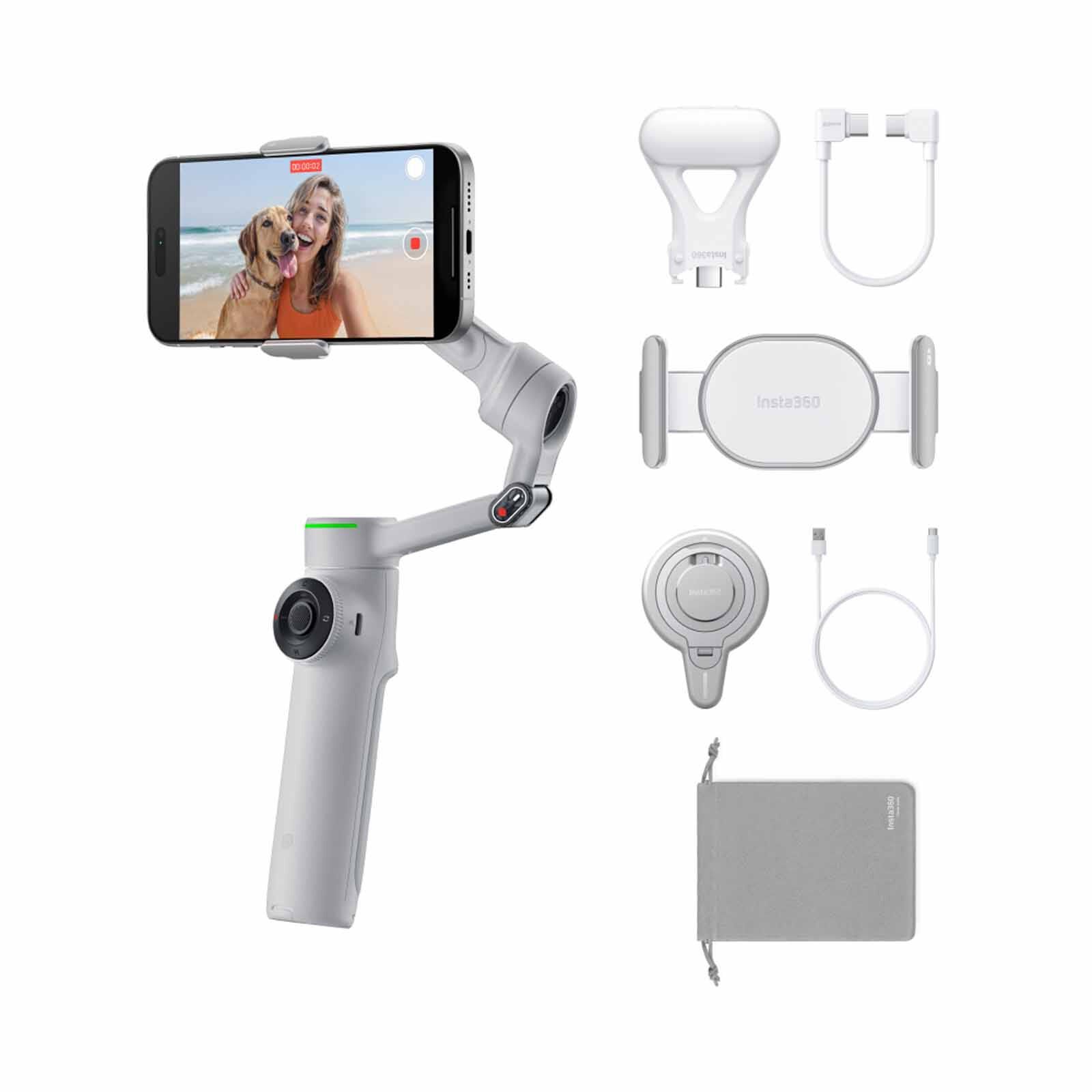 INSTA360 Flow 2 Pro Creator Combo (kit Grey) CINSABQBG/CG-image 2