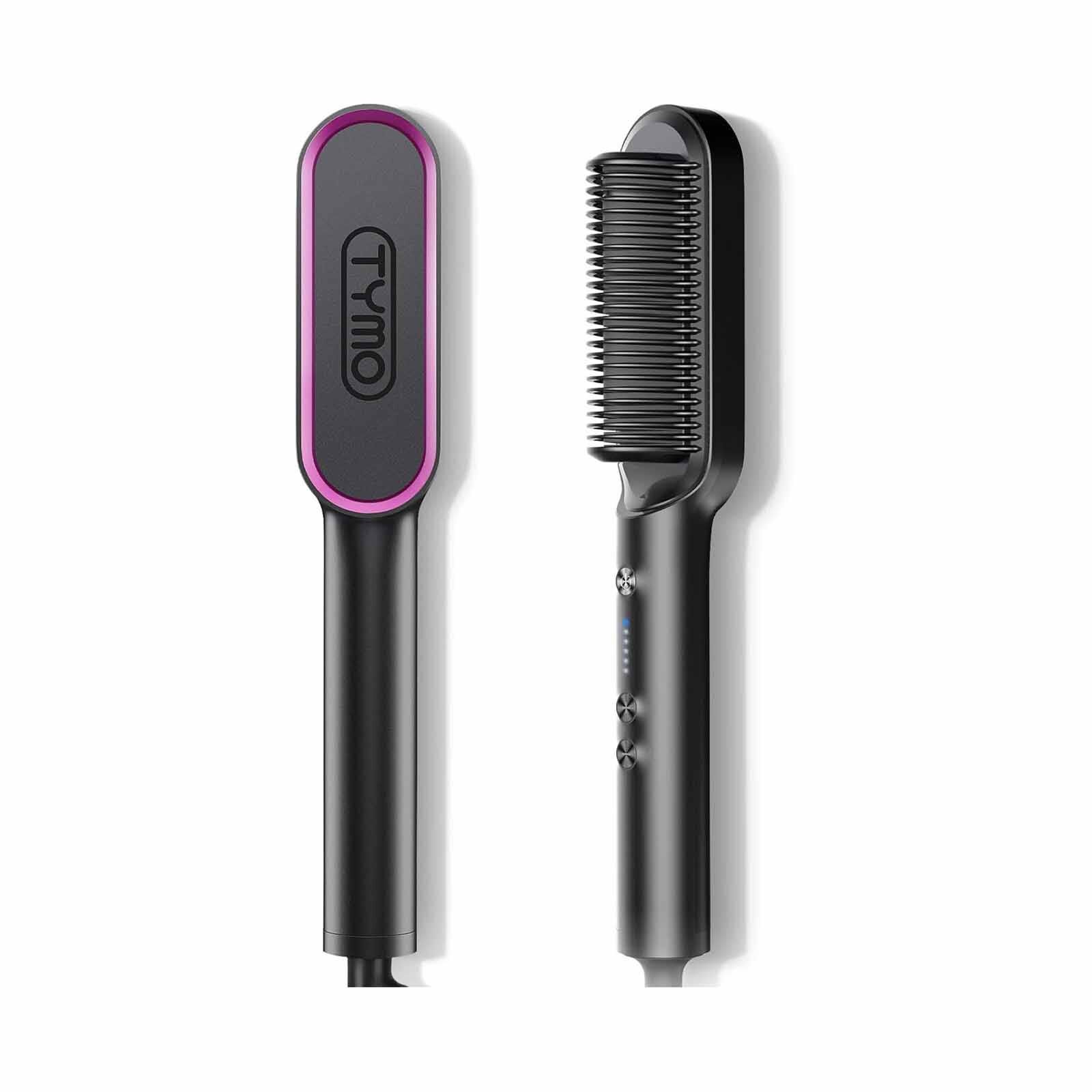 TYMO Ring Hair Straightening Comb - Black HC100