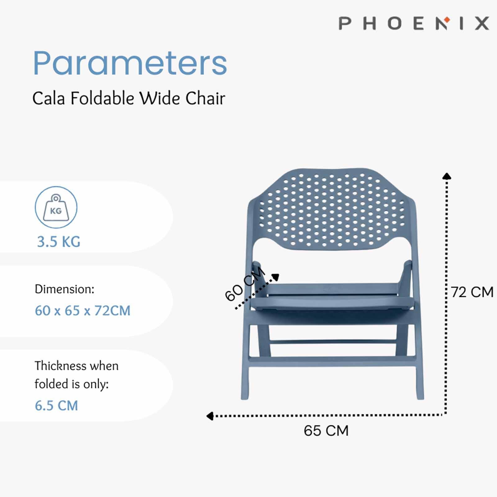 PHOENIX Cala Foldable Wide Chair Python Dark Green CALA-image 3