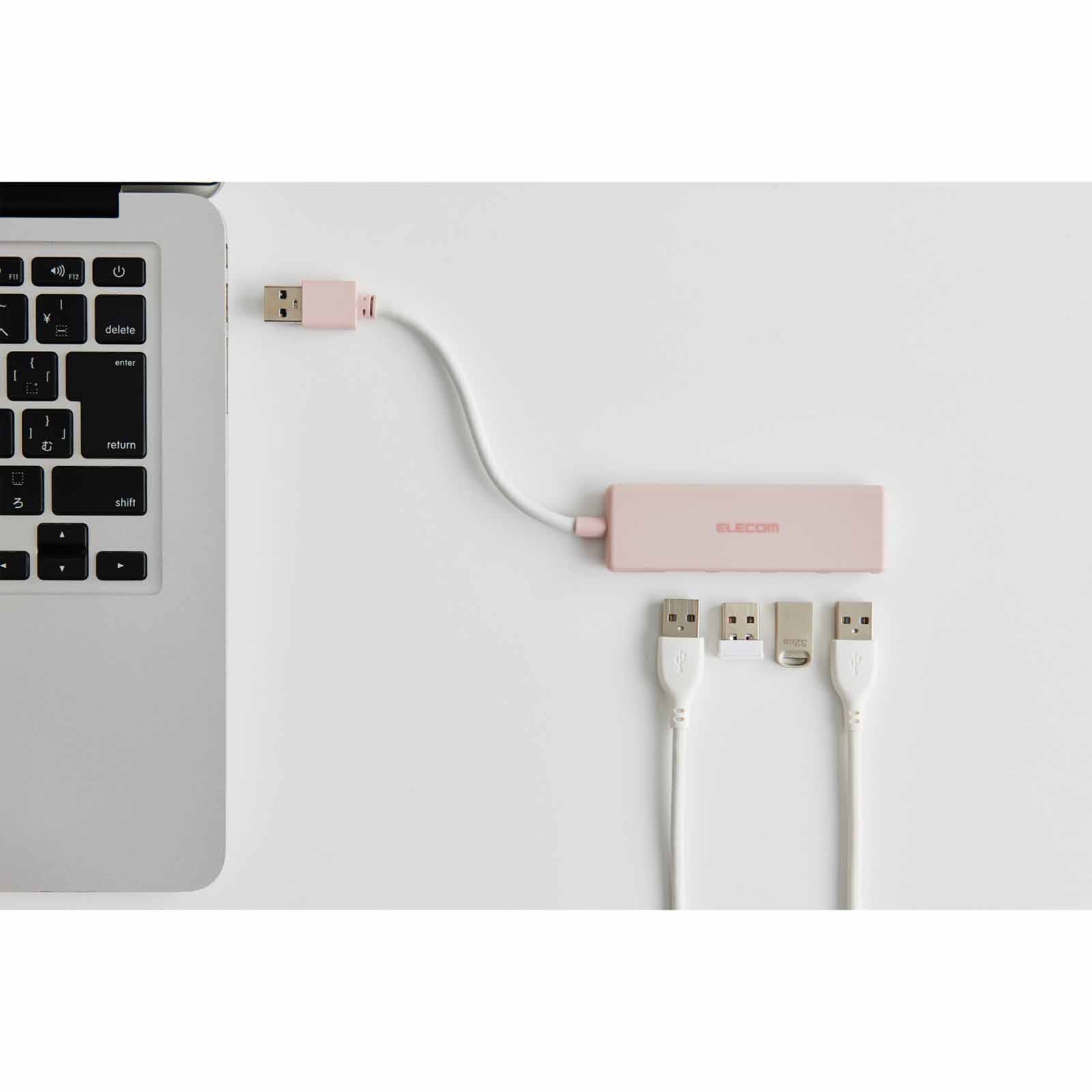 ELECOM Usb 3.0 Bus Power 4 Port Pn U3H-H040PN-image 4