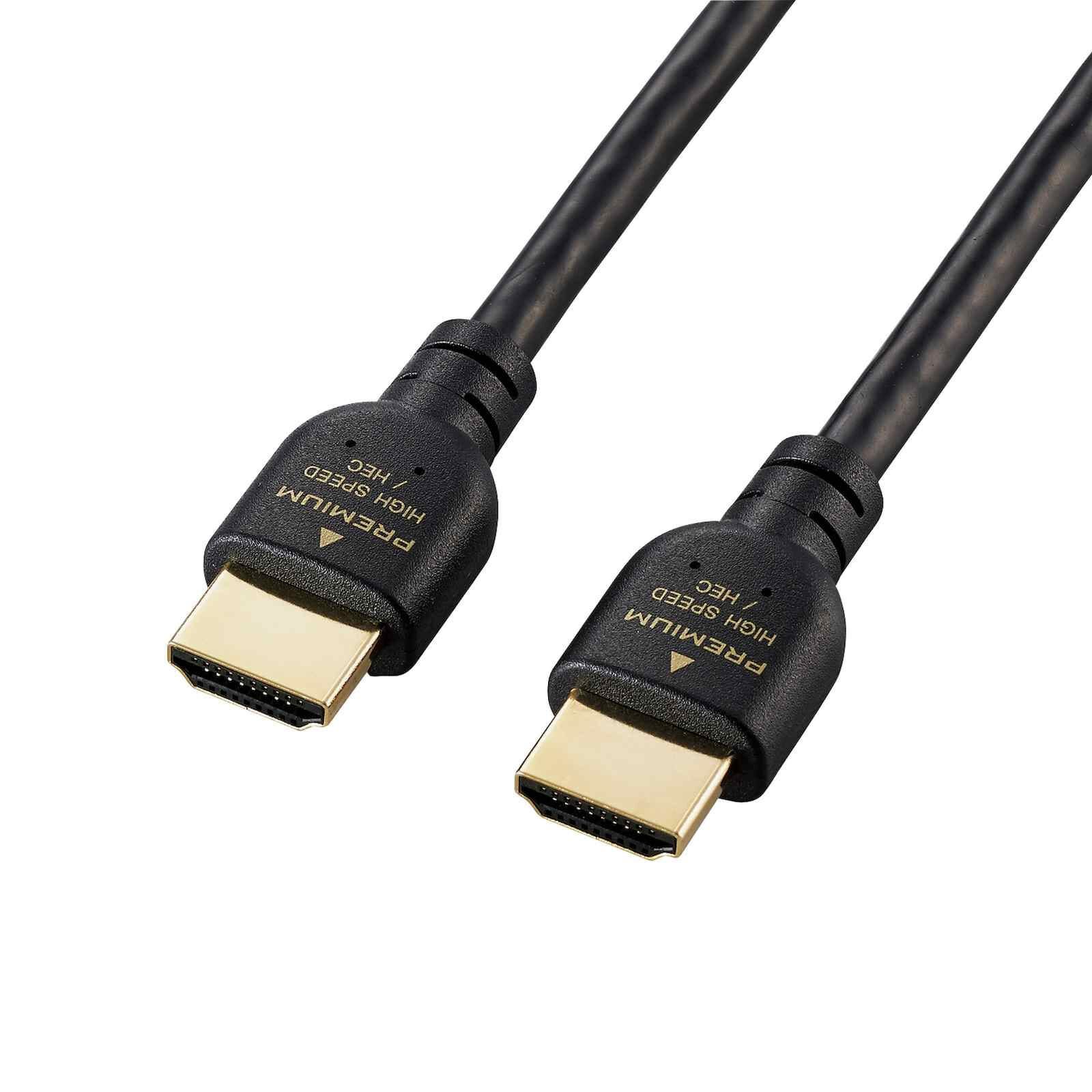 ELECOM 4k Premium Hdmi Cable Ver 2.0 2m GM-DHHDPS14E20B-image 1