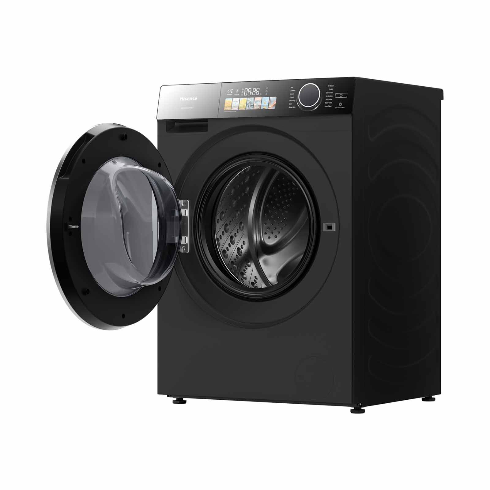 HISENSE Front Load Washer - Black (12kg) WF120M5-image 4