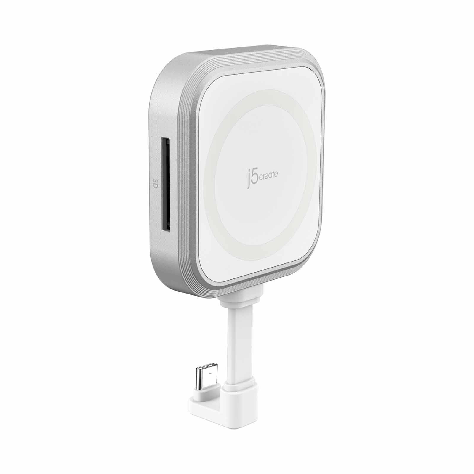 J5CREATE Usb-c Multi-function Hub For Iphone-white JCH168W-image 6