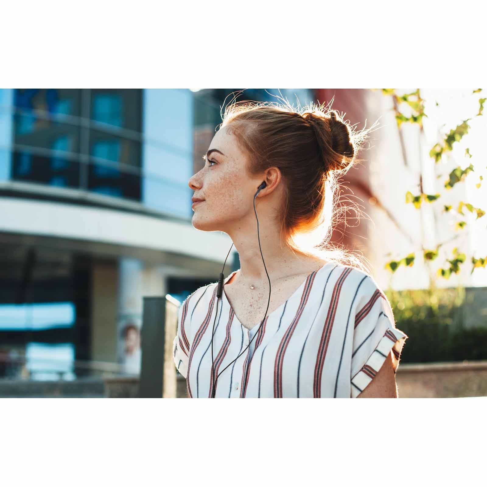 JVC Wired Usb Type-c Earphones With Mic- Black HA-FR17UC-B-image 4