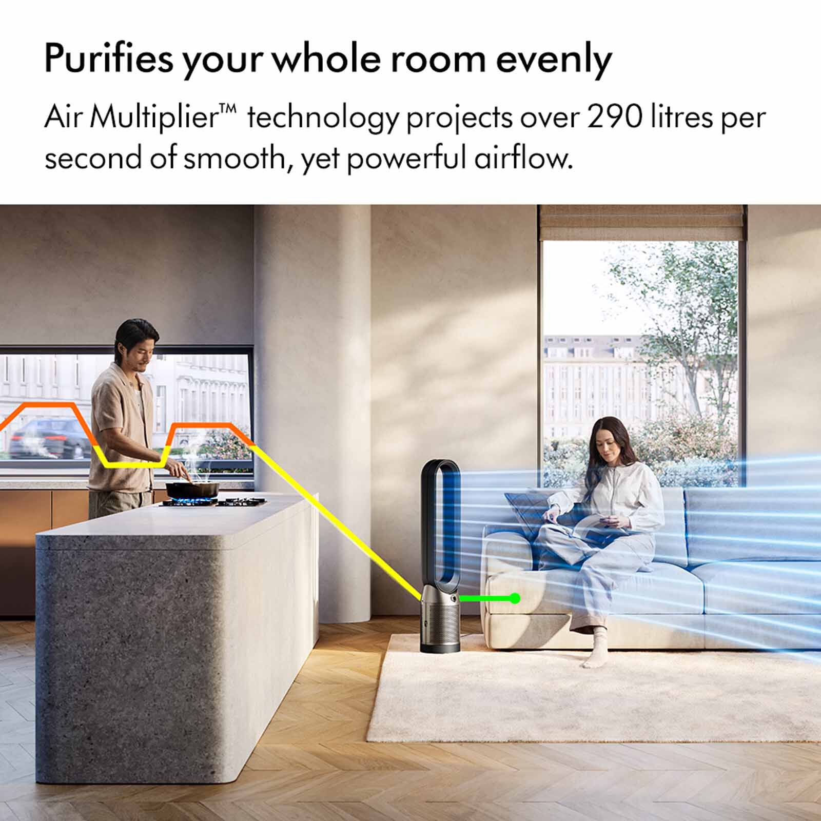 DYSON Air Purifier Tower Fan TP11 SG BK/NK-image 5