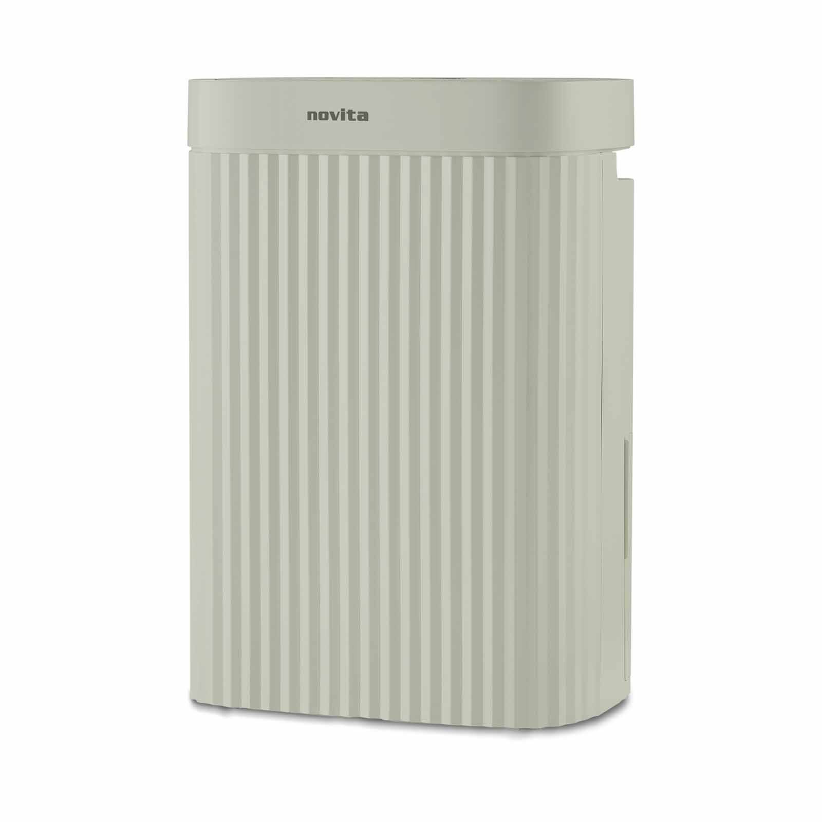 NOVITA 2 In 1 Air Purifier And Dehumidifier ( Dove White) ND2+ WHITE