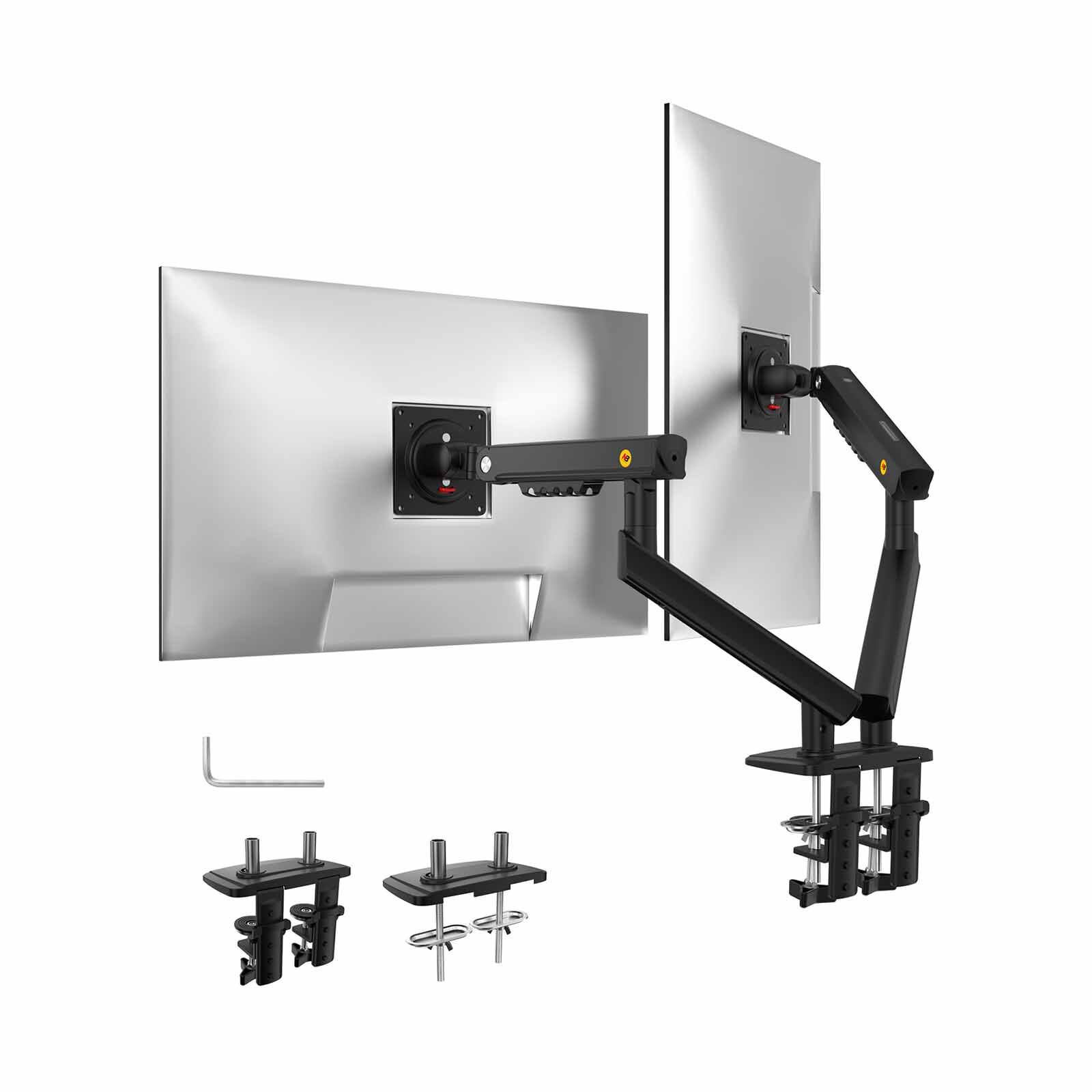NORTHBAYOU Monitor Arm Fits 17-32 Inches, Hold 2-9 Kg Vesa 75 X 75 / 100 X 100 A5C - BLACK