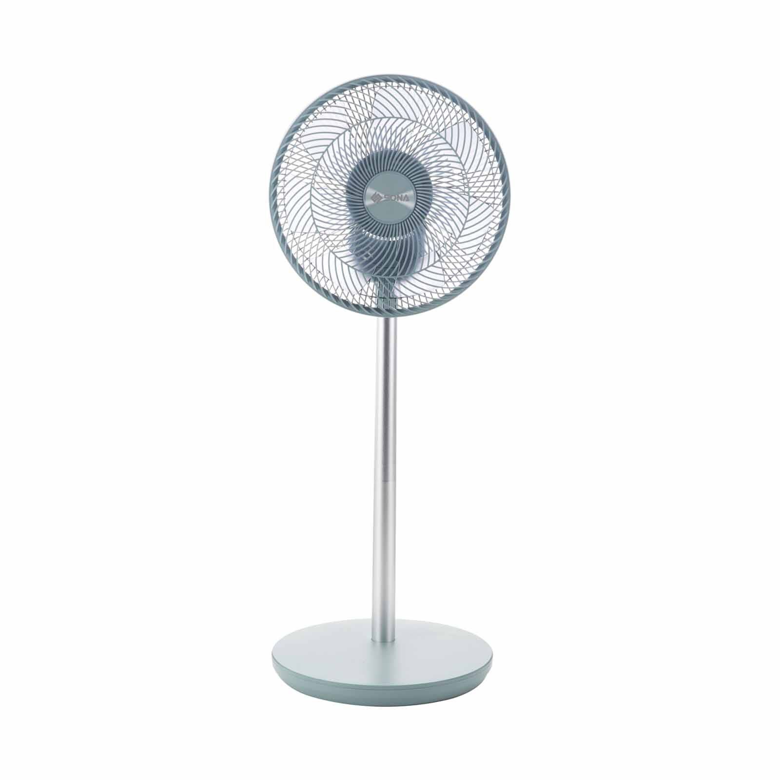 SONA 12 In 2-in-1 Dc Fan With Remote Control -green SFS9002TL-image 1