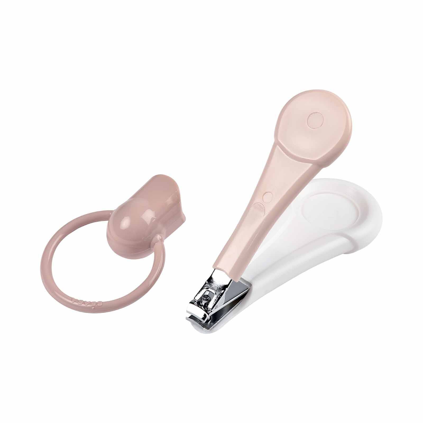 BEABA Nail Clippers - Old Pink (online) BABY-image 1