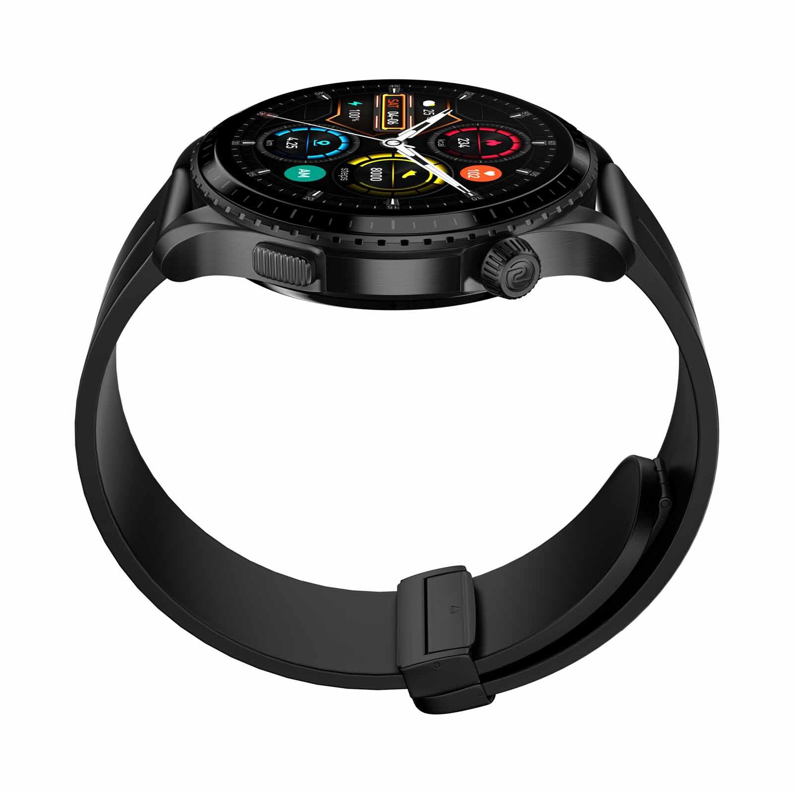 NOISE Origin Smartwatch - Jet Black WRB-SW-ORIGIN-STD-GMTL_BLK-image 2