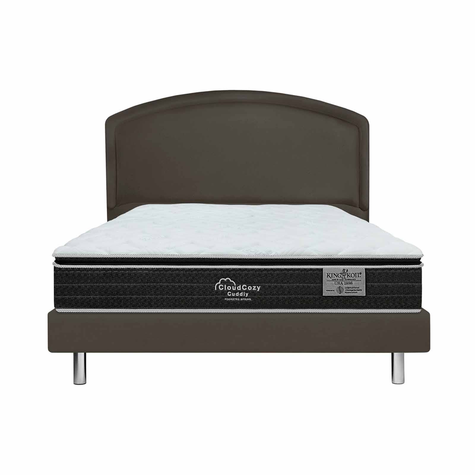KINGKOIL Cloudcozy Cuddly Single Size Mattress W/ss193 Storage Divan And Headboard CLOUDCOZY CUDDLY-image 1