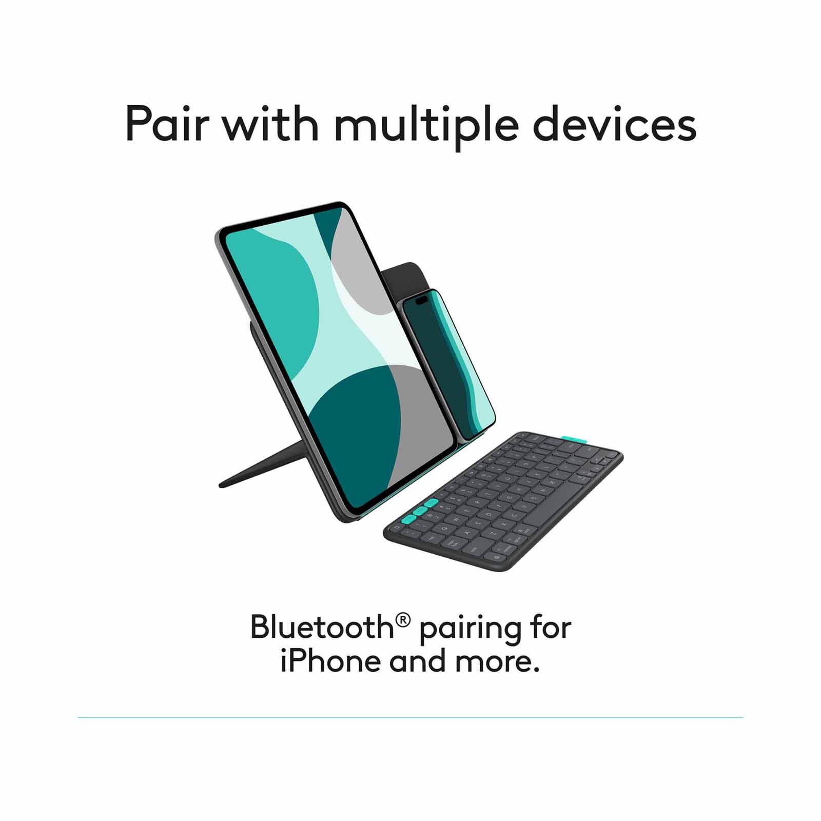 LOGITECH Logi Flip Folio Kb Case Ipad Air,pro 13-inch Graphite 920-013394-image 8