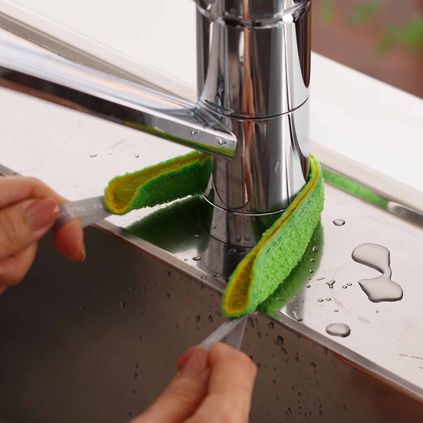 MARNA Faucet Cleaning Cloth (55x275mm) - Green W342-image 2