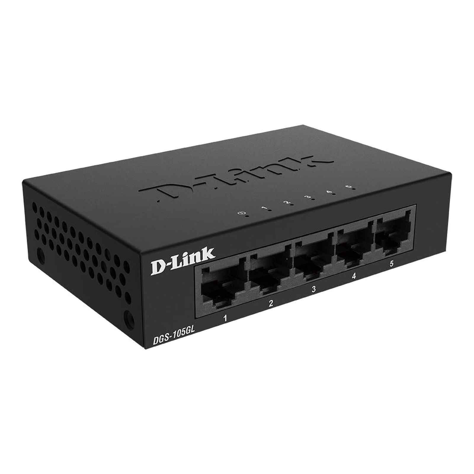 DLINK 5-port Gigabit Metal Unmanaged Desktop Switch DGS-105GL-image 3