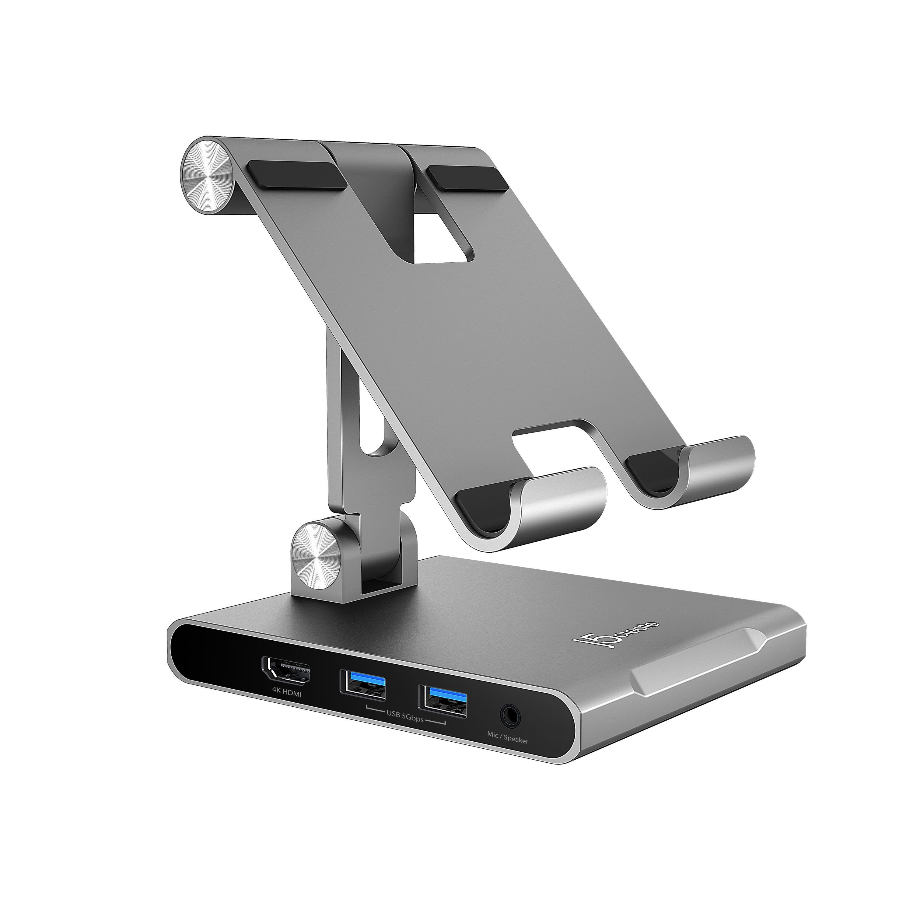 J5CREATE Multi-angle Stand With Docking Station For Ipad Pro JTS224