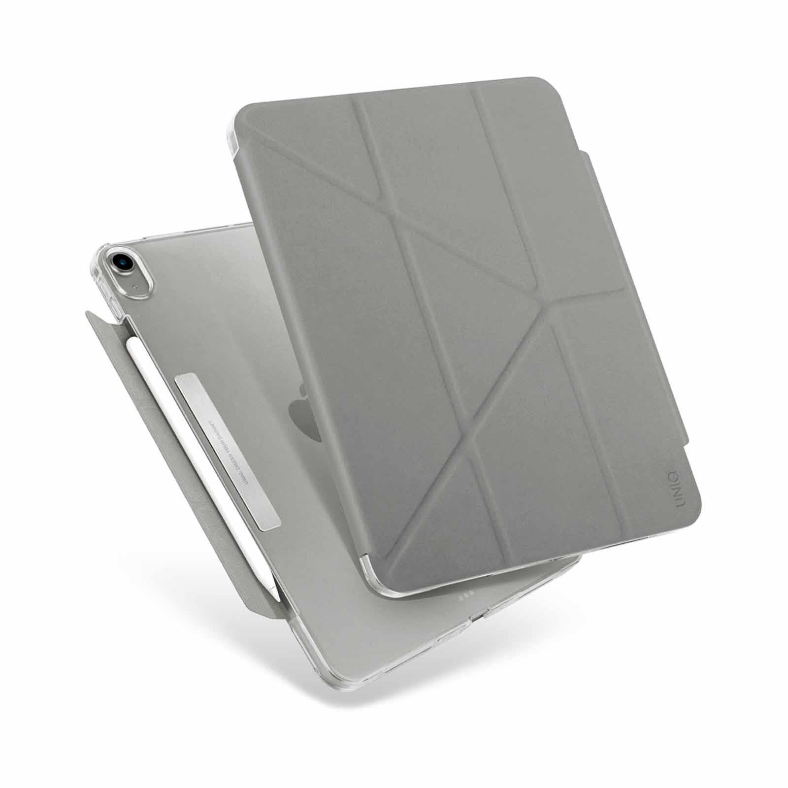 UNIQ Camden New Ipad Air 10.9 (2022/20) Antimicrobial - Fossil (grey) UNIQ-NPDA10.9GAR(2020)-CAMGRY-image 1