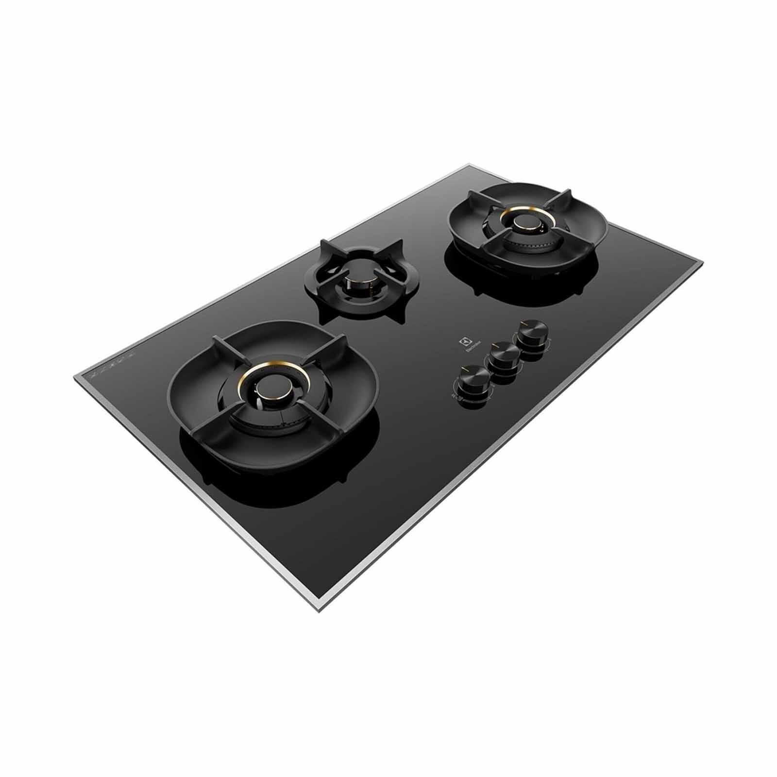 ELECTROLUX 90cm Ultimatetaste 500 Pub Built-in Gas Hob With 3 Cooking Zones (exclude Installation) EHG9350BEP-image 3