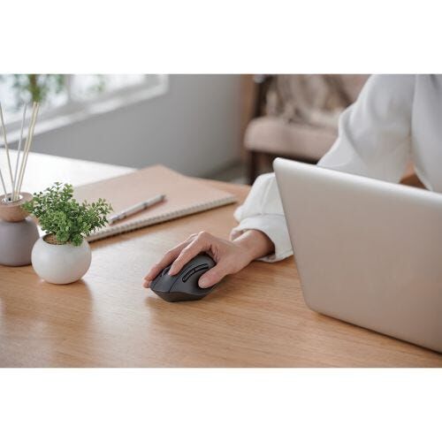 ELECOM Anti Bacterial 5 Button Wireless Silent Mouse Blk M-SH20DBSKBK-image 3