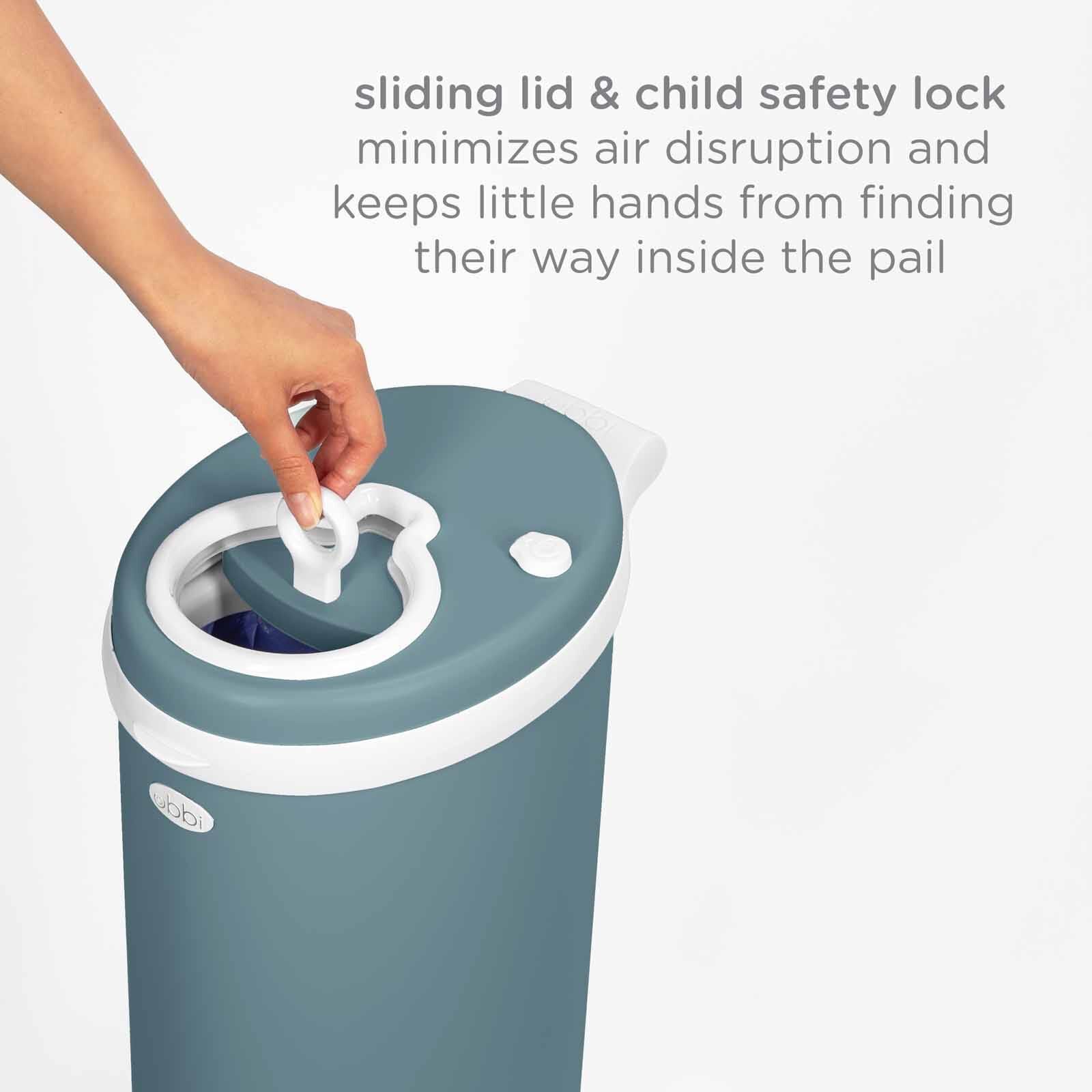 UBBI Nappy Pail - Open Water UB10042-image 3