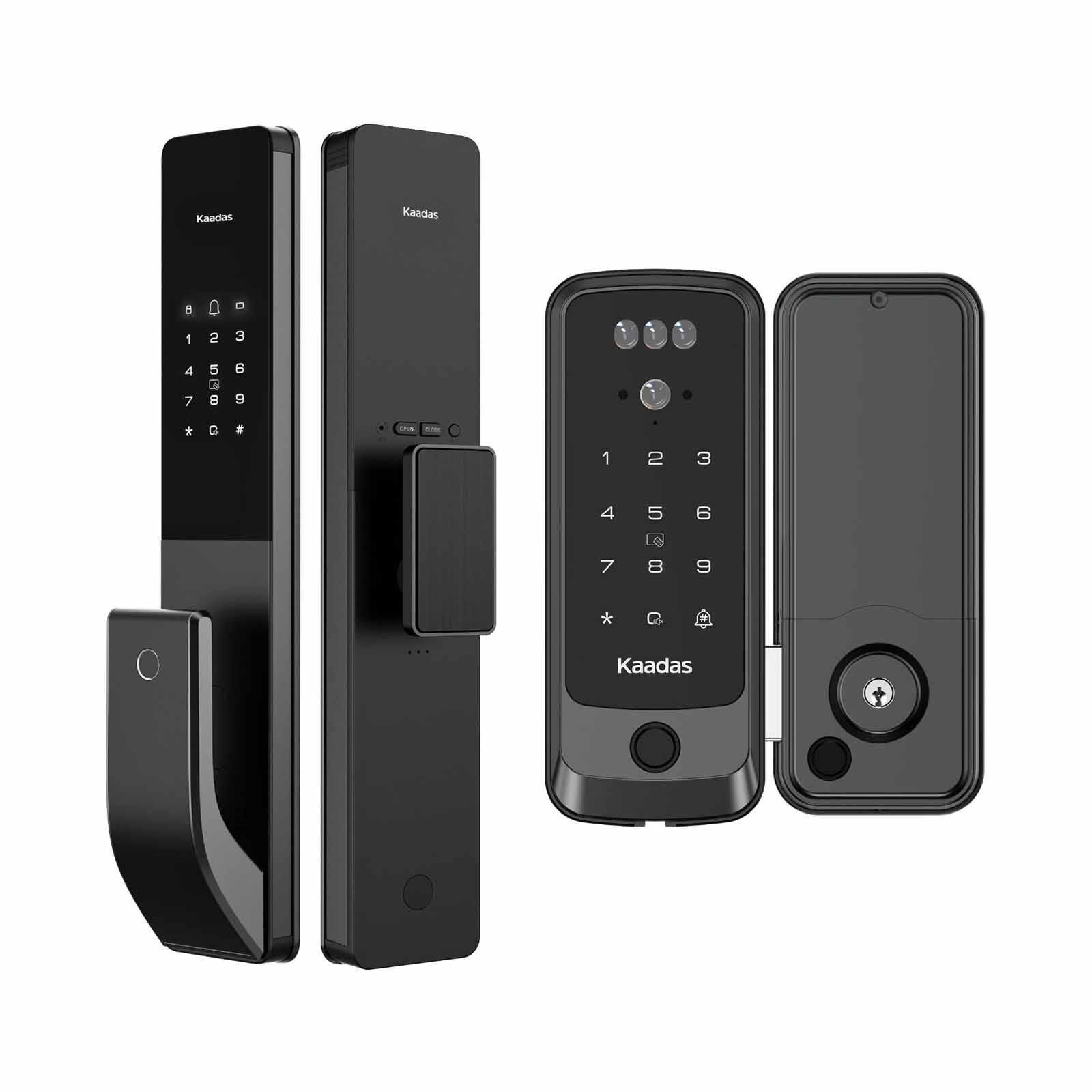 KAADAS Door + Gate Locks Bundle Q15-5WK + R9KFV-image 1