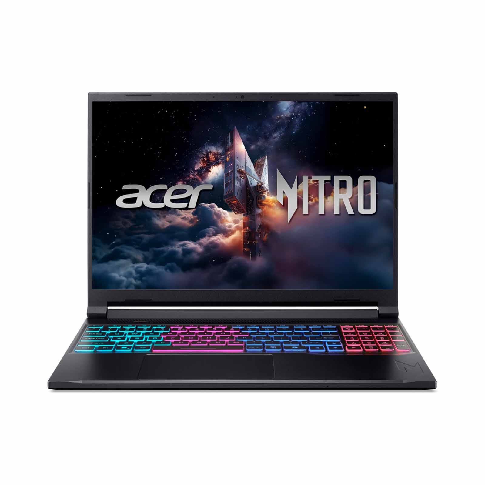 ACER 16in Amd Ryzen 7 260 16gb 512b Ssd Win 11 Home Rtx5060 NITRO V16 SLIM ANV16S-41-R2B9 (BLACK)-image 1