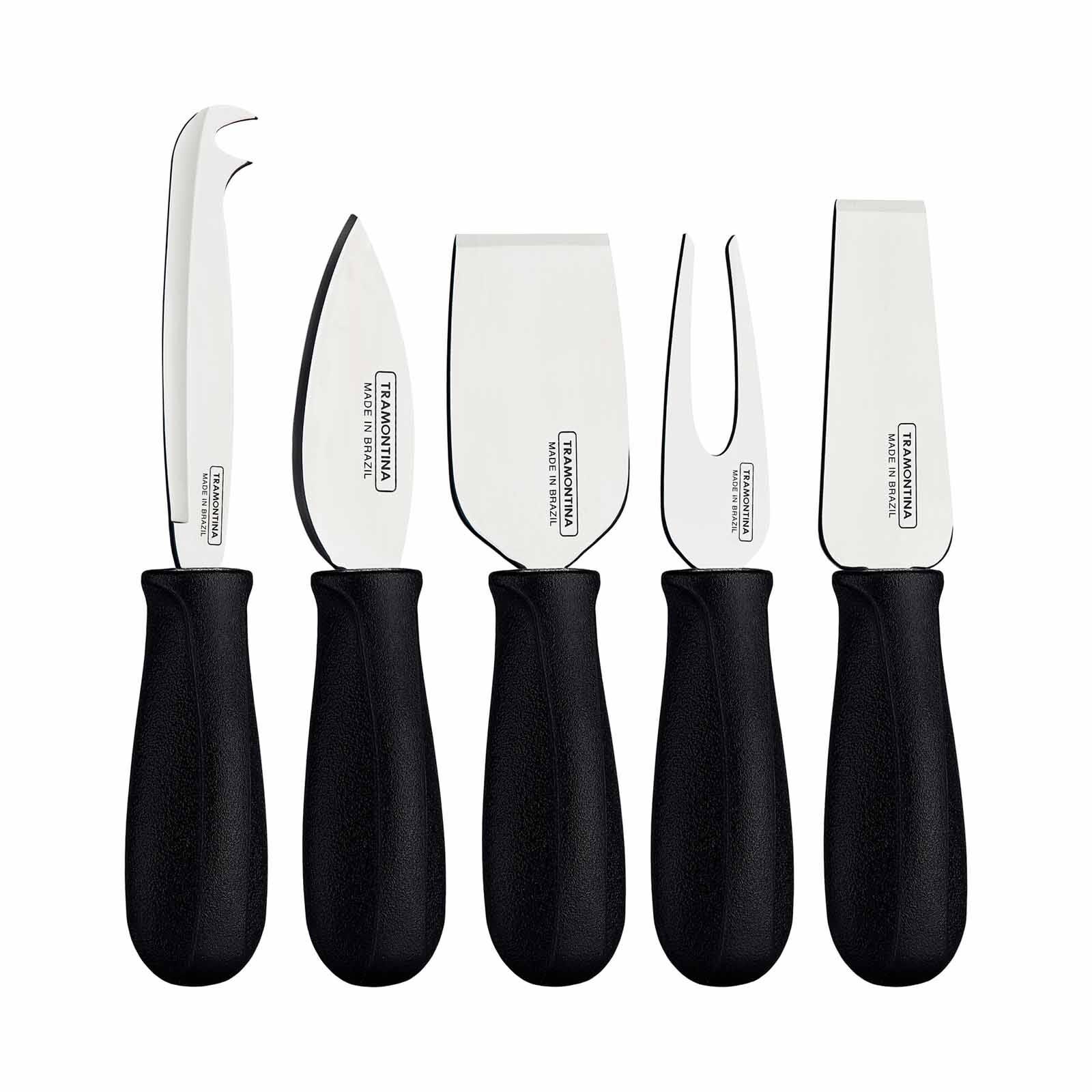 TRAMONTINA Harmoniza 5 Pcs Cheese Set - Stainless Steel 23498019-image 1