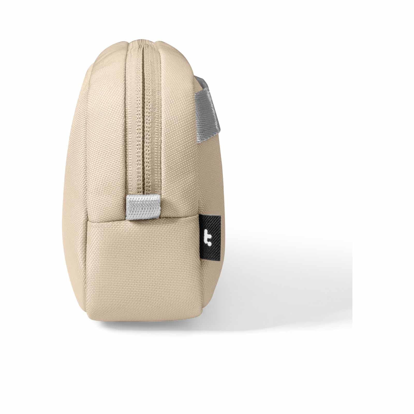 TOMTOC Light-t12 Electronic Accessory Pouch 1l - Natural Sand T12S1K3-image 3