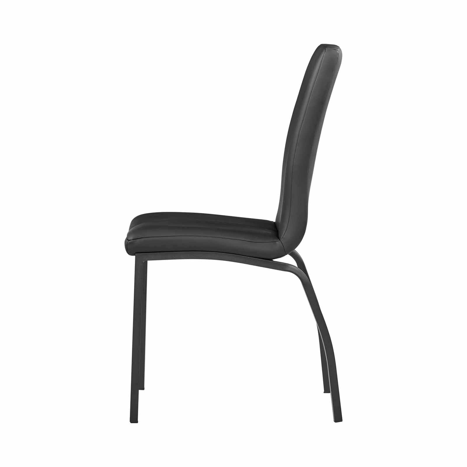 Dining Chair (black ) NEW MATTE-image 3