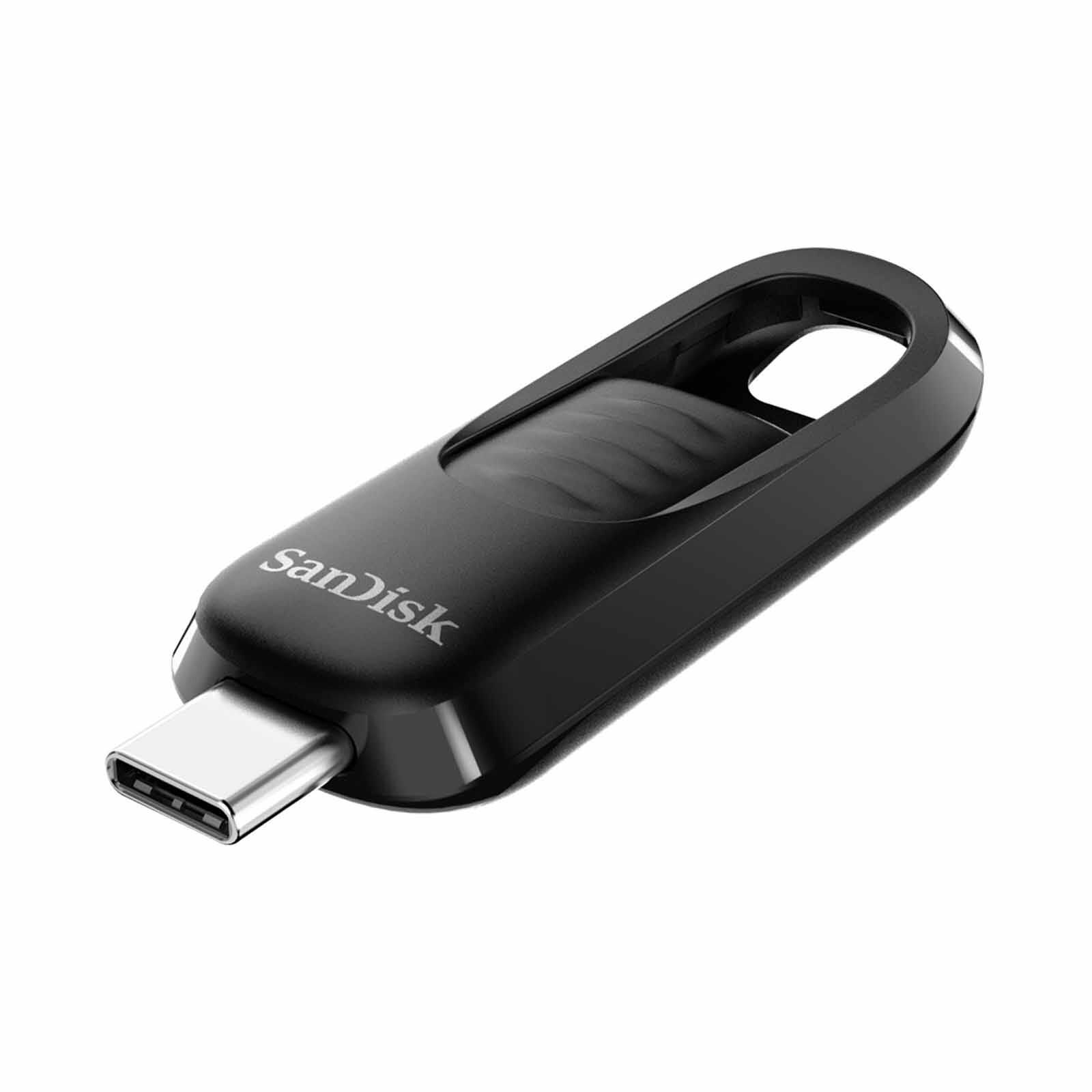 SANDISK Ultra Slider Usb Type-c Drive, Type C, Cz480, 128gb, Black, Retractable Design SDCZ480-128G-G46-image 2