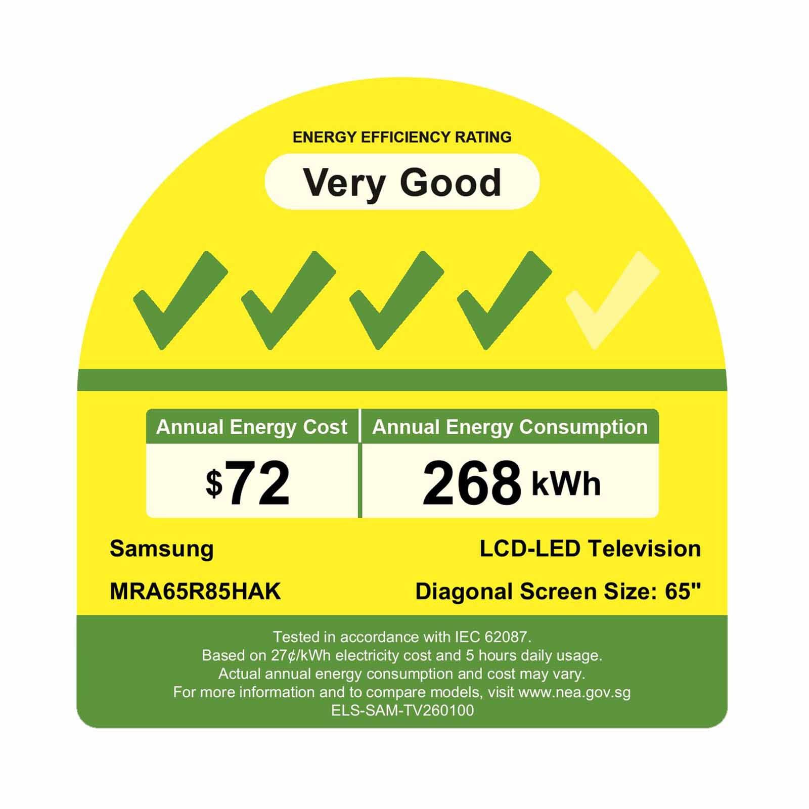 SAMSUNG 65 In 4k Led Ai Tv MRA65R85HAKXXS-image 6