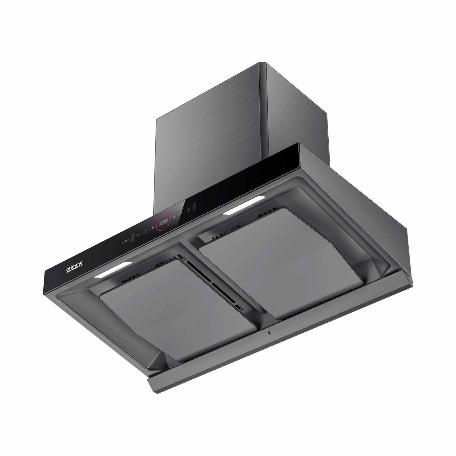 OTIMMO T-shape Chimney Hood (90cm) (exclude Installation) ECH9208EBK-image 6