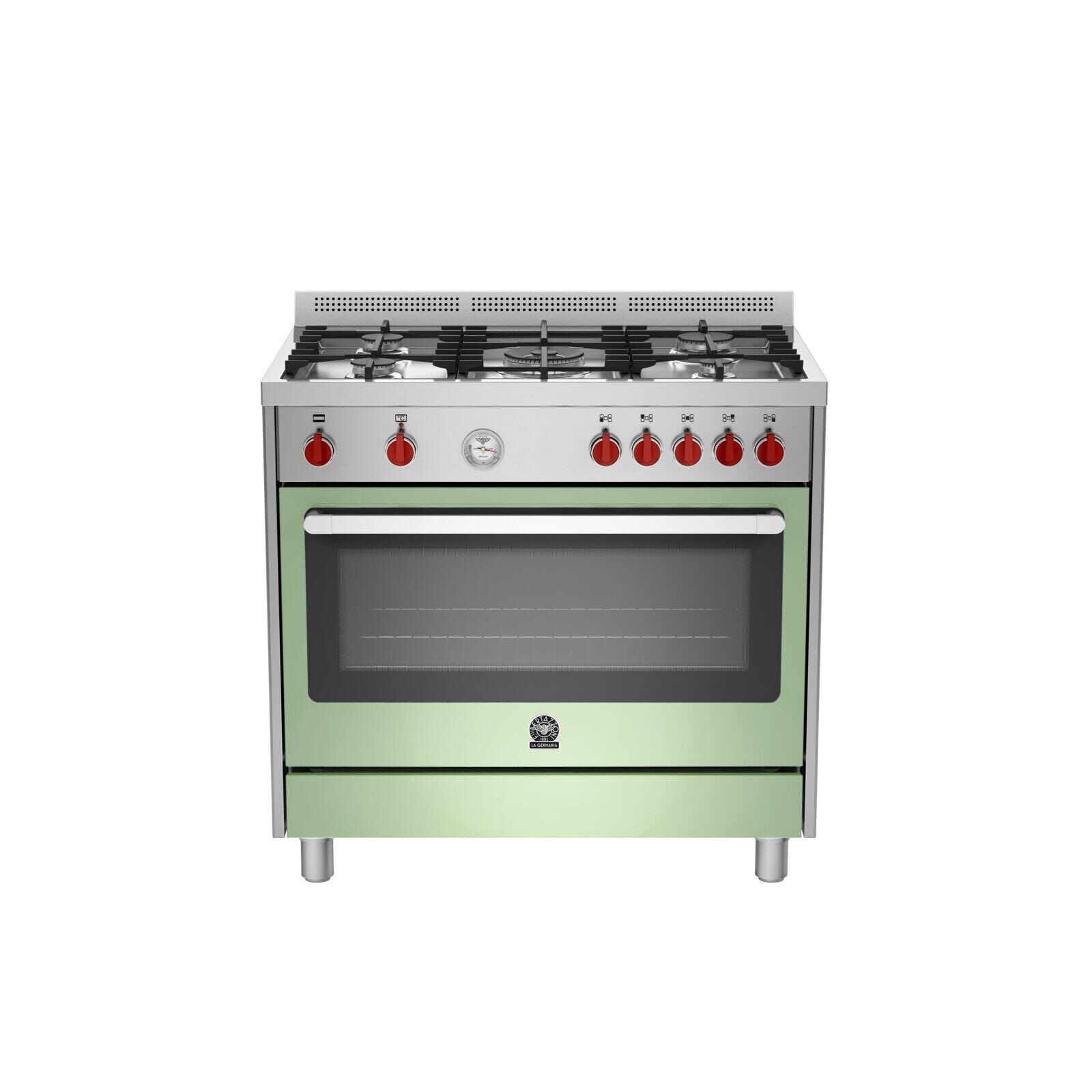 LA GERMANI 90cm Free Standing Cooker (green)-exclude Installation RIS95C61LBXV-image null