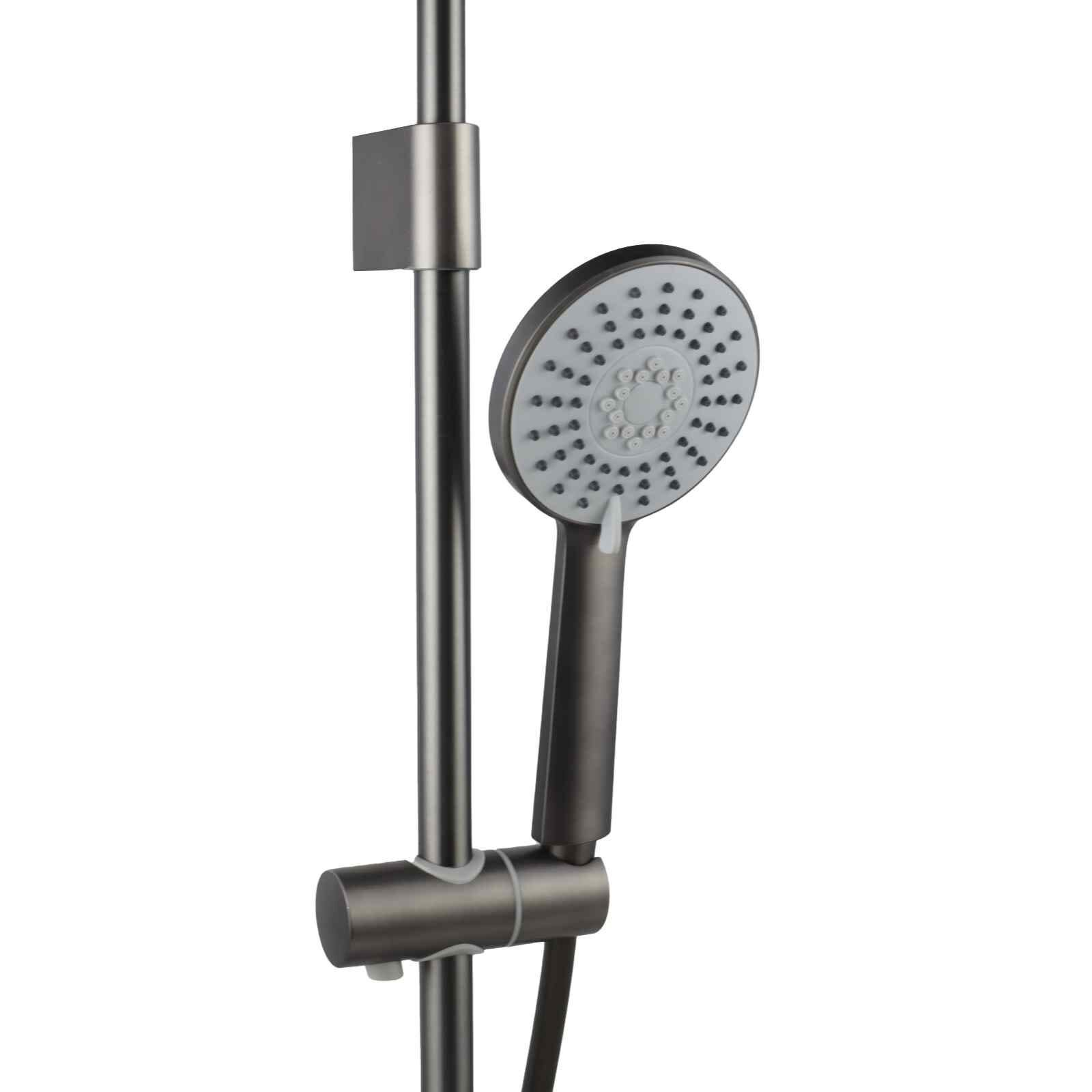 MISTRAL Shower Water Heater With Dc Pump - Gun Metal MSH99-GM-image 2