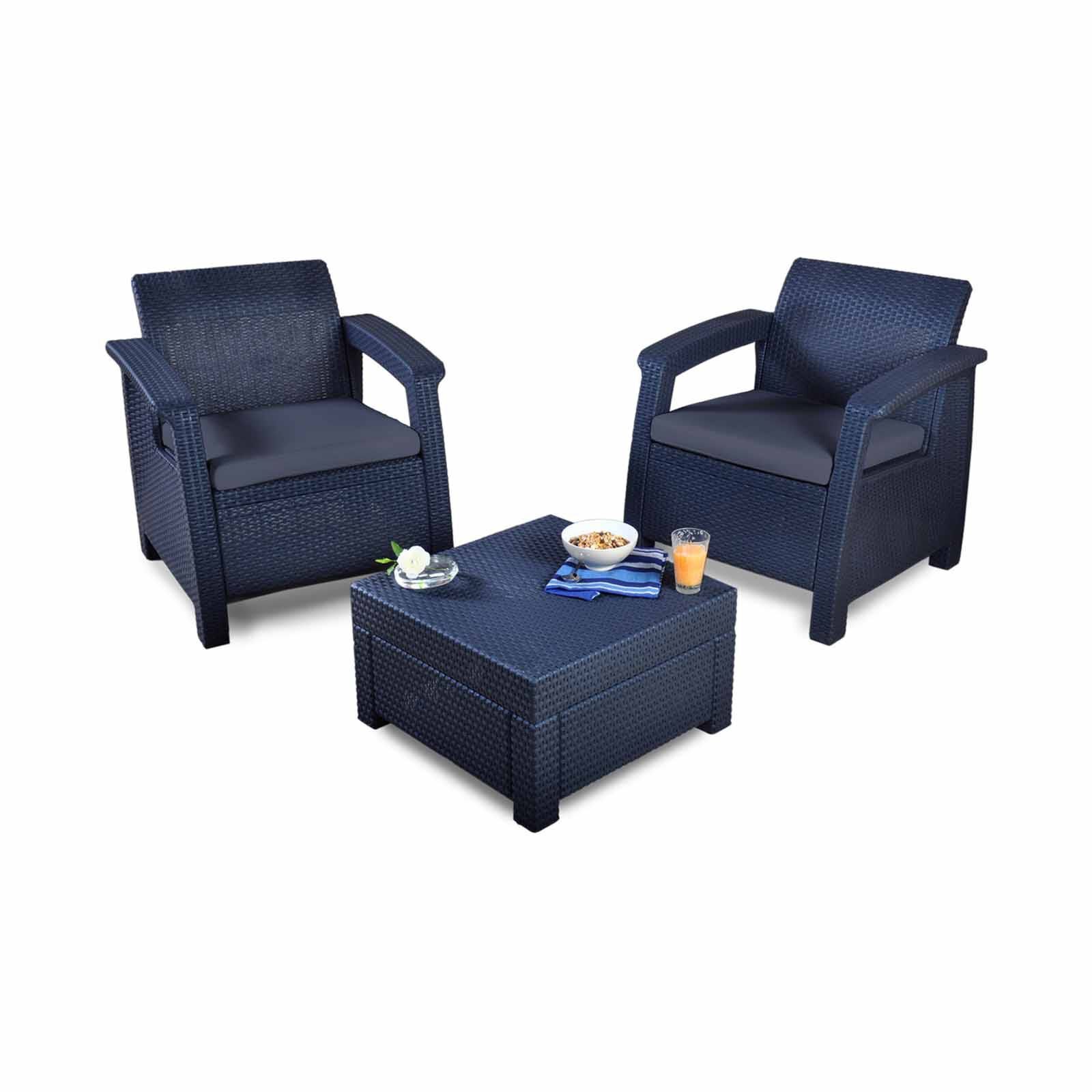 KETER Corfu Balcony Set Grey (exclude Installation) D-KT-52-4274