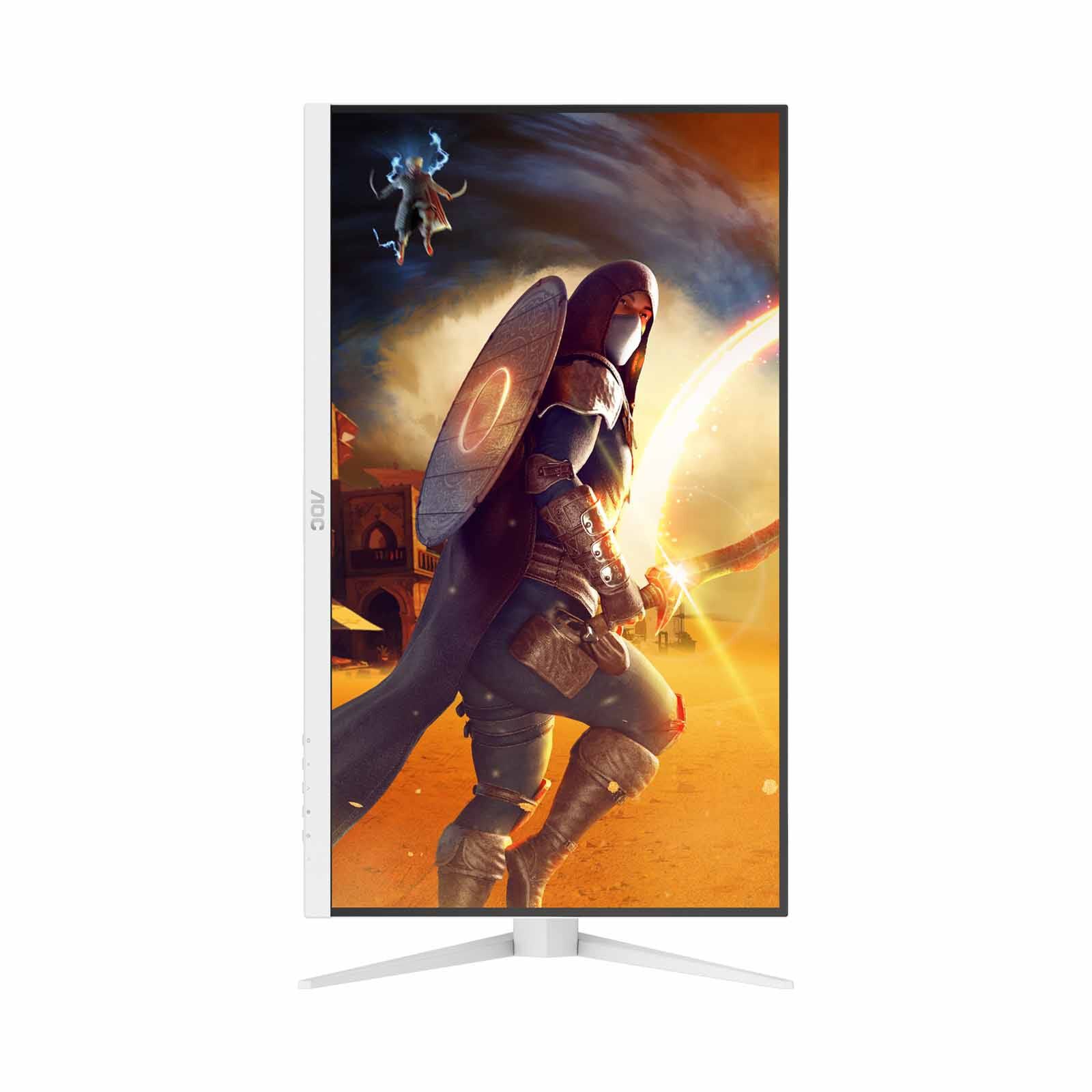 AOC 27in Qhd Fast Ips 200hz 0.3ms White Gaming Monitor Q27G4/WS-image 8
