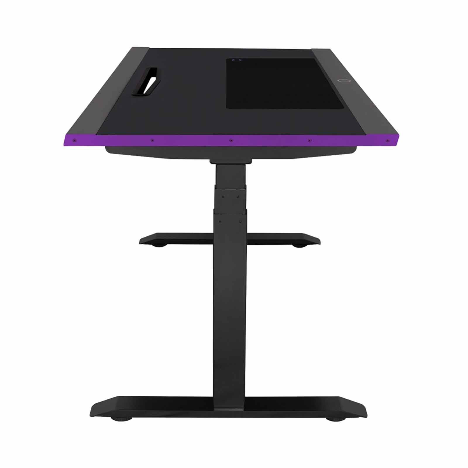 COOLERMAST Gd160 Argb Gaming Adjustable Desk With Desk Mat CMI-GD160-PRAE1-UK-image 4
