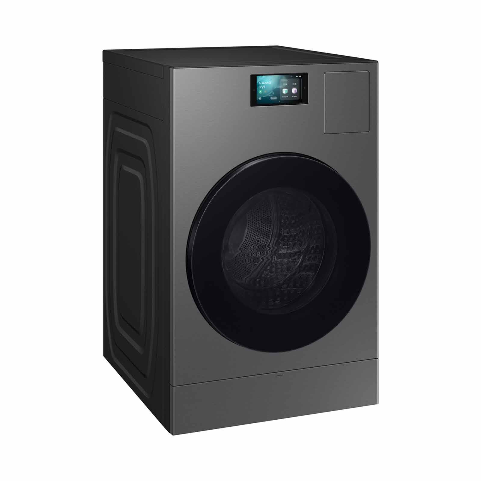 SAMSUNG Bespoke Ai Front Load Washer & Dryer Heatpump (25kg/15kg) WD25DB8995BZSP-image 2