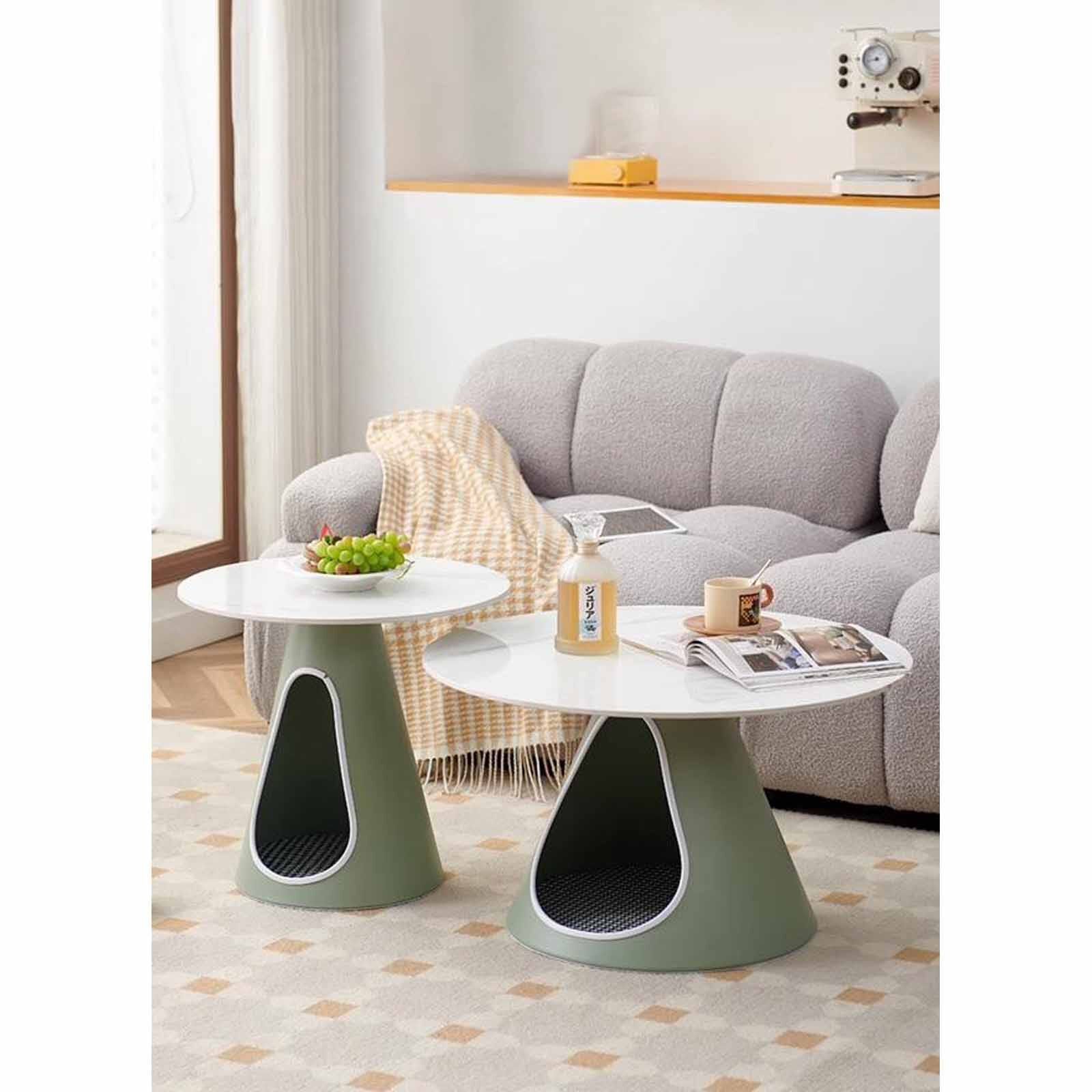 MUZE Nest Of Tables (green) HAVEN-image 2