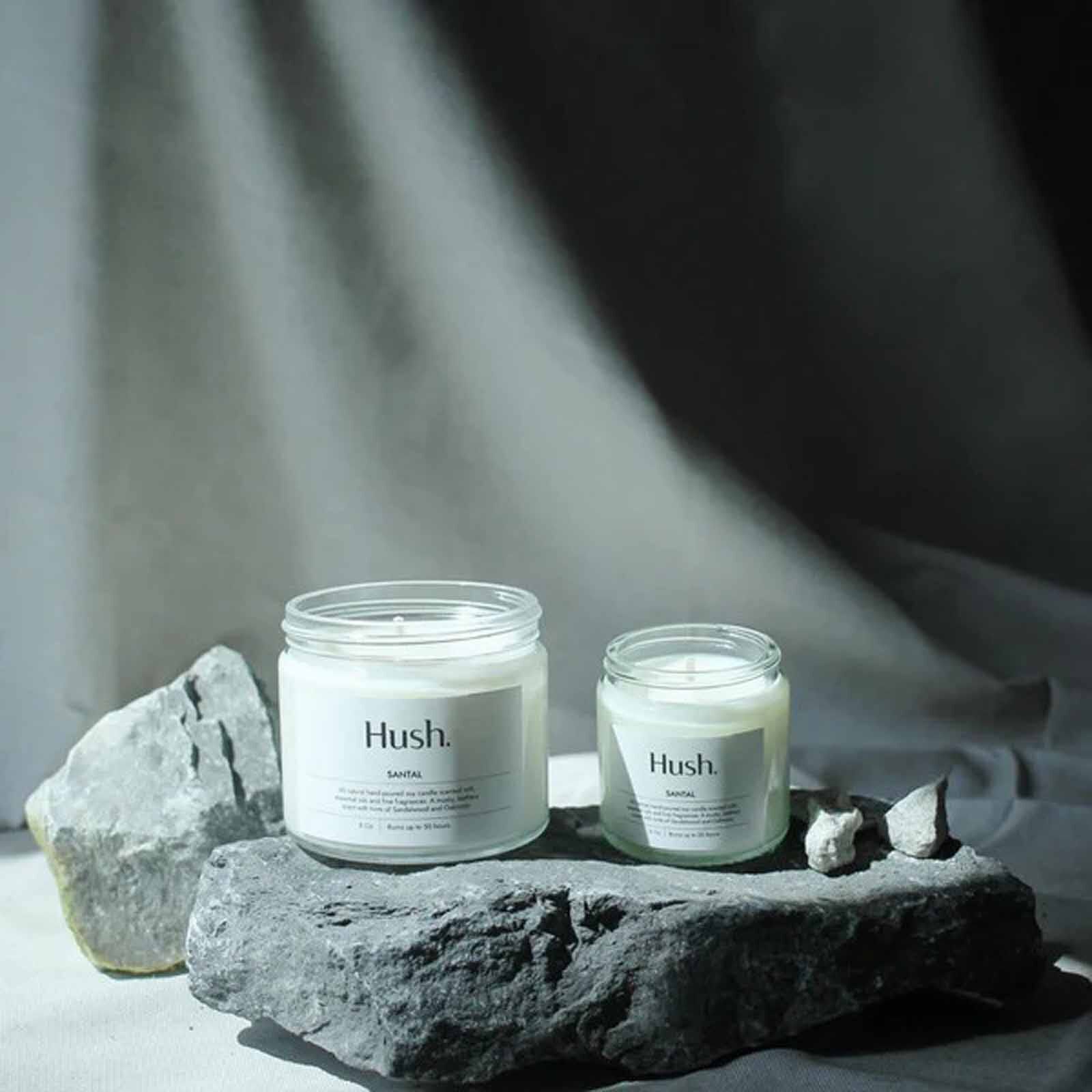HUSH CANDL Candle - 8oz SANTAL-image 2