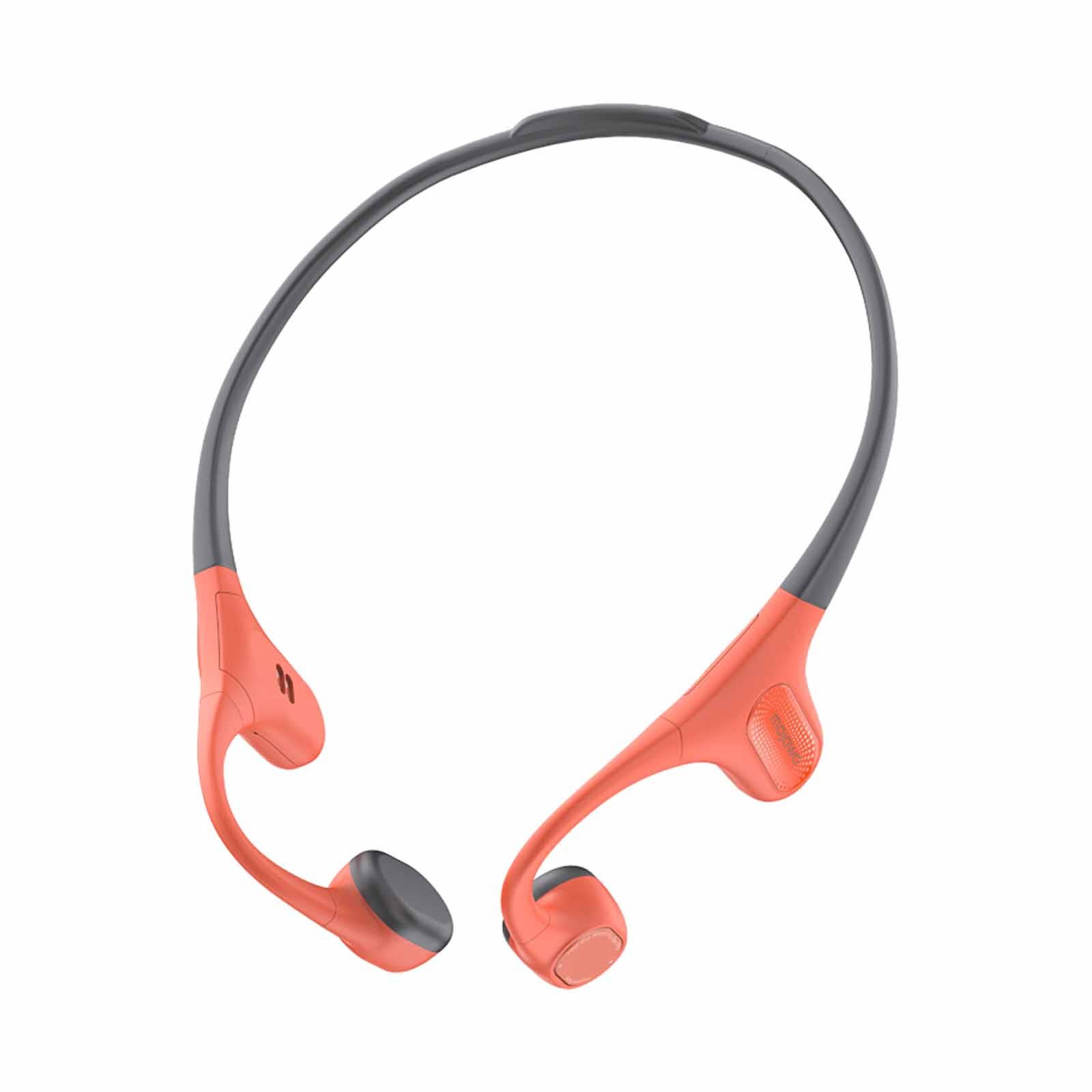 MOJAWA Open Ear Bone Conduction Headphone - Black/orange AERRA MA-BO-GL-01-image 4