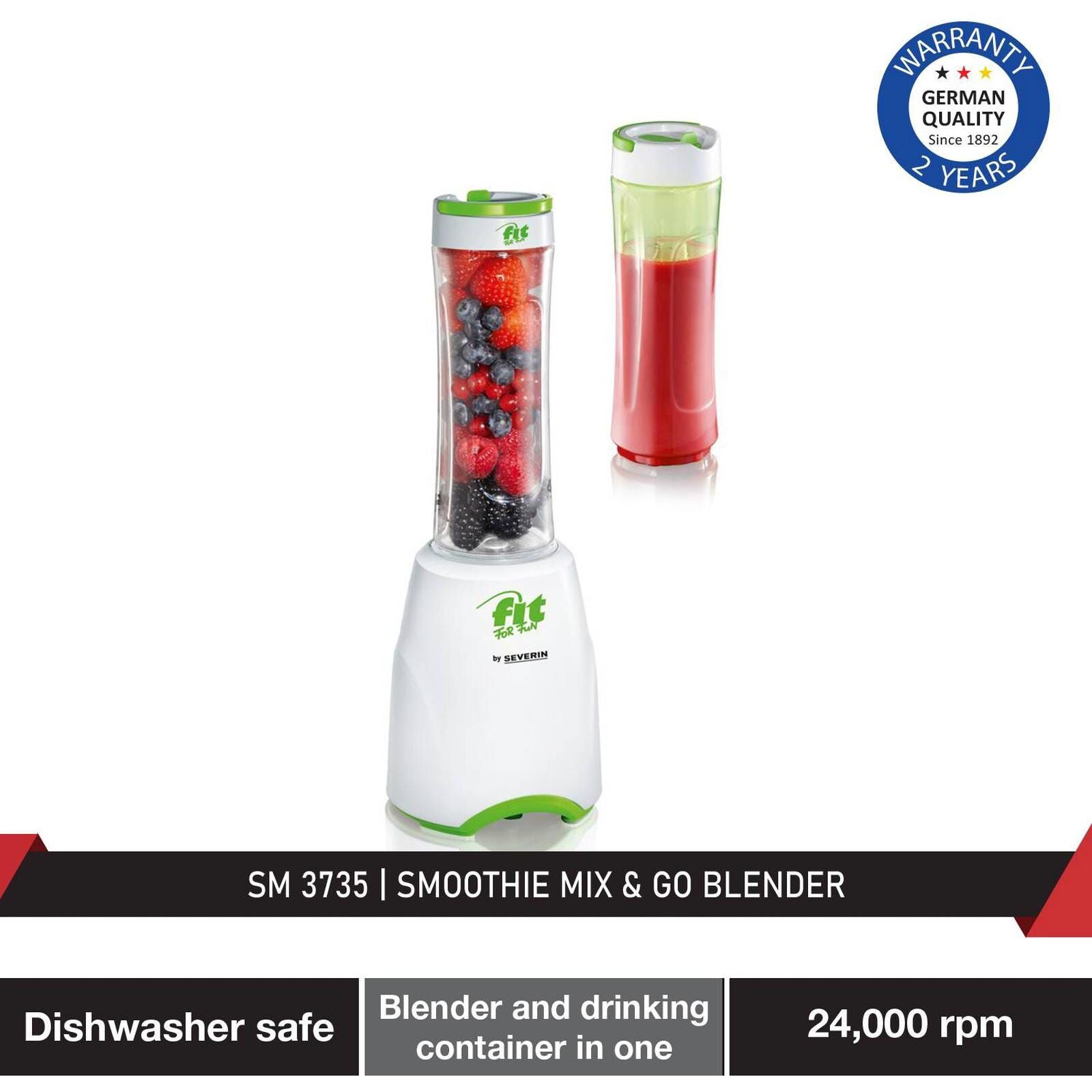 SEVERIN Blender (0.6l) SM3735