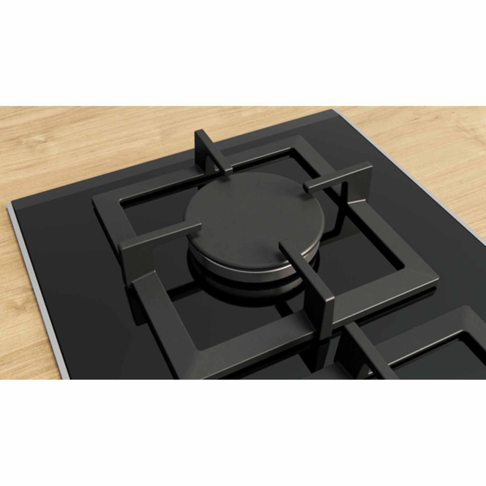 BOSCH 2 Burner Domino Ceramic Glass Pub Gas Hob - Black (30cm) (exclude Installation) PRB3A6I40X-image 2