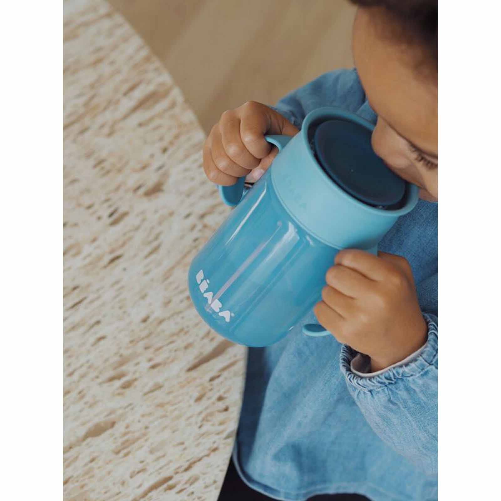 BEABA Cup 360&deg; With Lid Blue (online) TRAINING-image 6