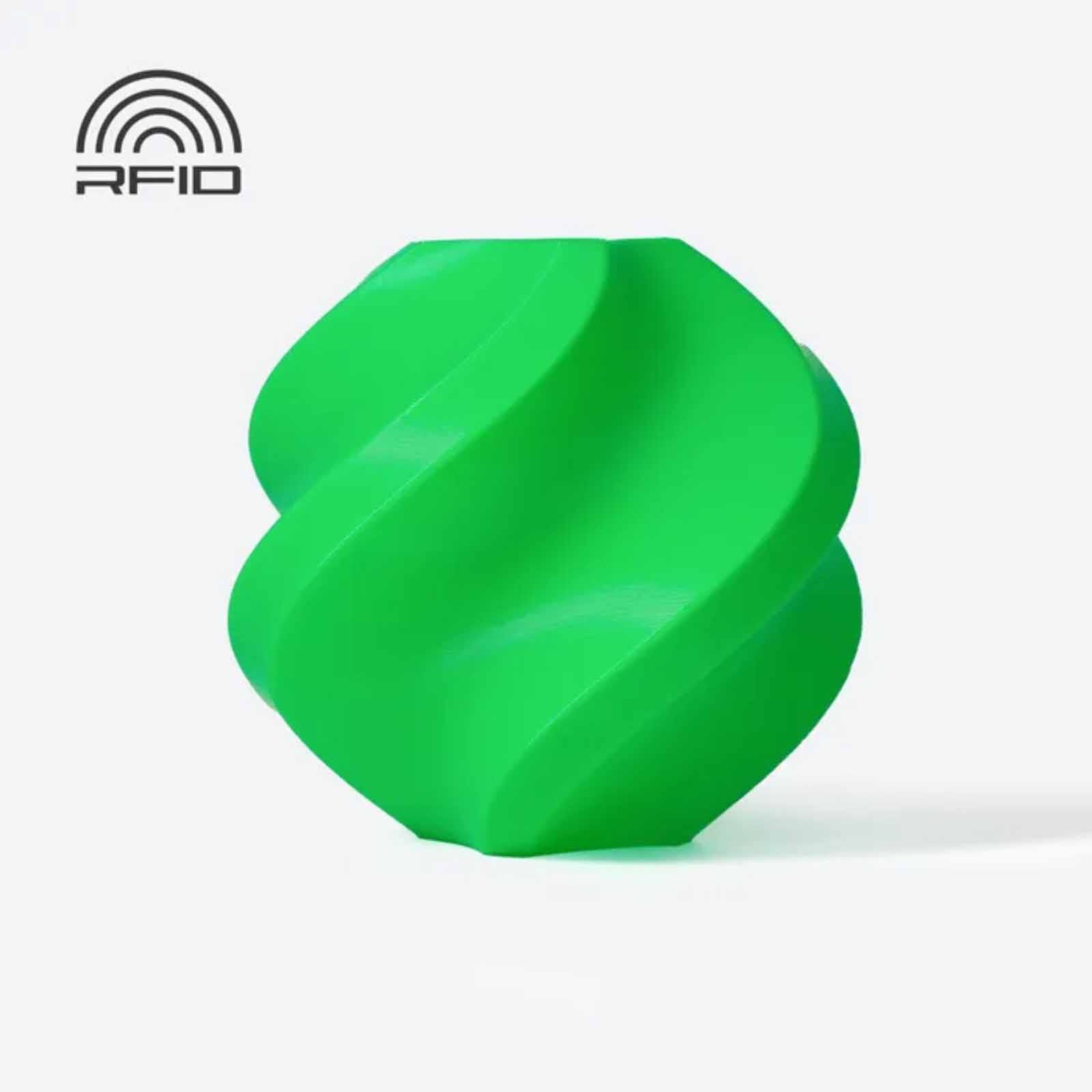 BAMBU LAB Pla Basic - Bambu Green - With Reusable Spool BAM-A00-G6-1.75-1000-SPL-image null