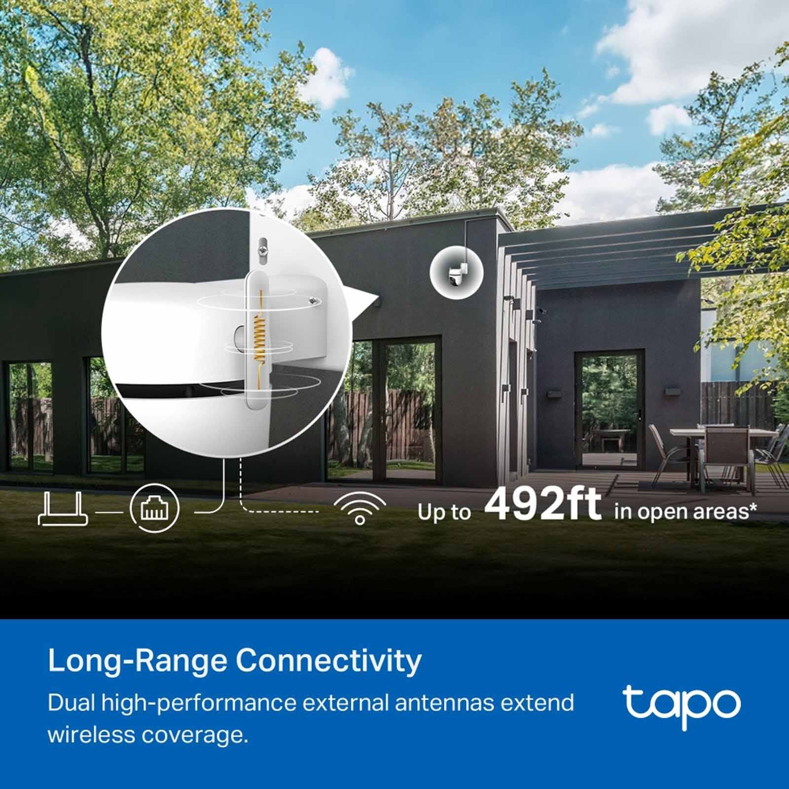 TP LINK Outdoor Pan/tilt Security Wi-fi Camera TAPO C530WS-image 4