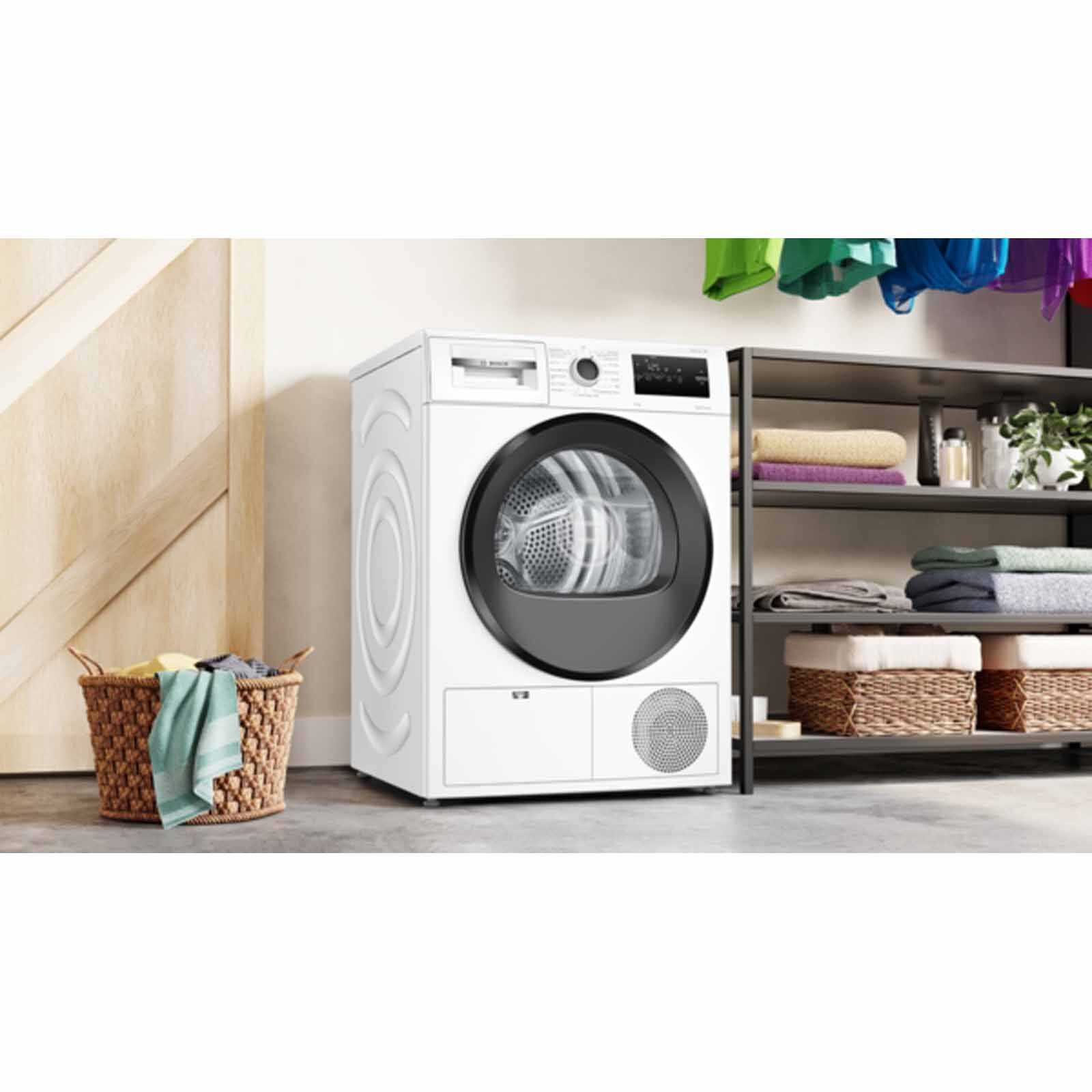 BOSCH Heat Pump Dryer - White (8kg) WTH85028SG-image 12