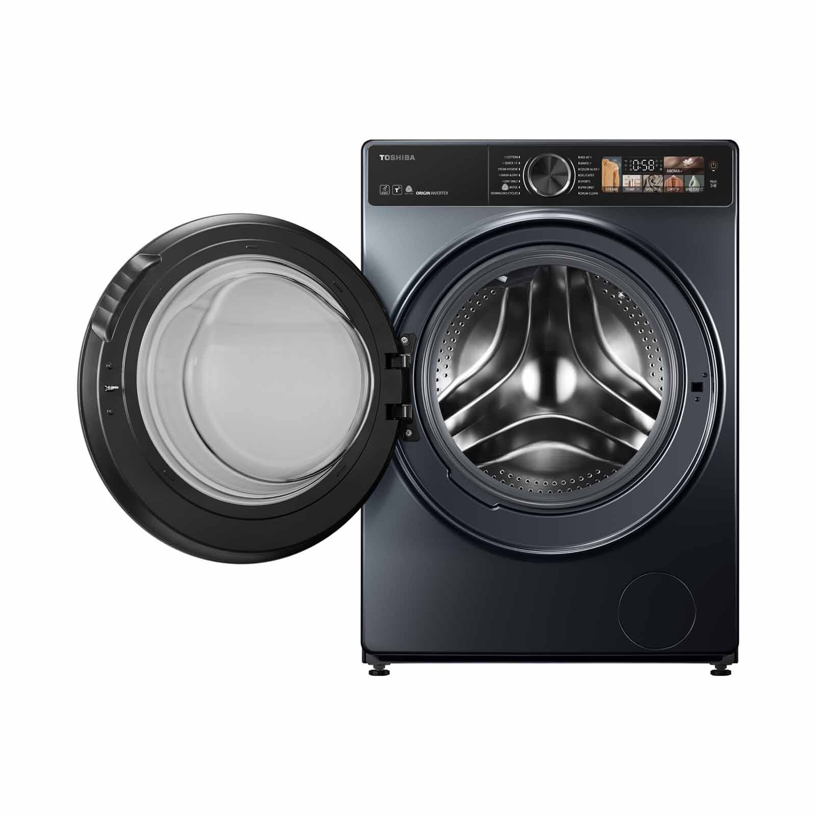 TOSHIBA Front Load Washer (9.5kg) TW-T25BZU105MWS(MG)-image 3