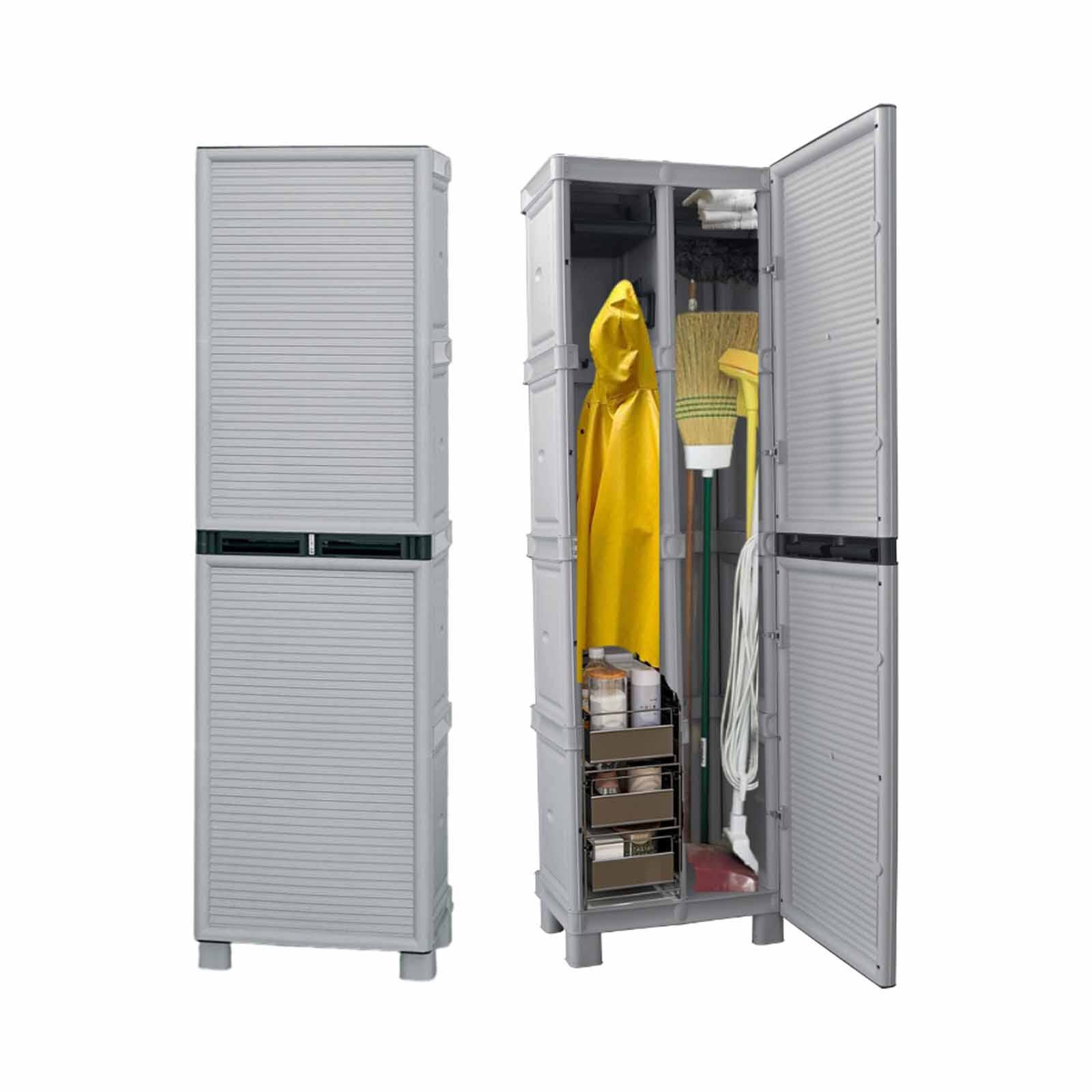ARTPLAST Linea Concert Slim Tall Clothes Cabinet 50x39x172cm CONCERT-image 5
